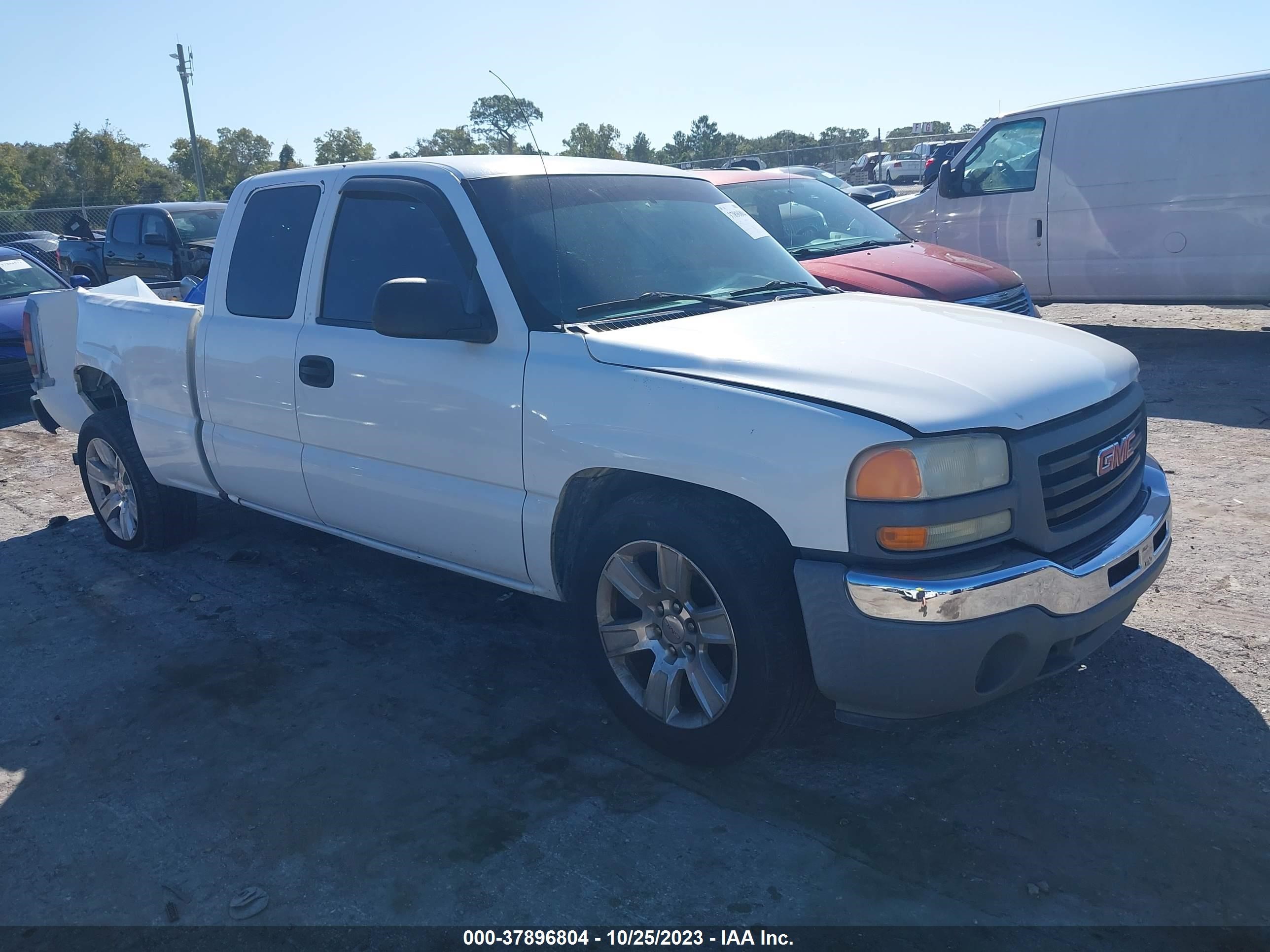 GMC SIERRA 2006 1gtec19x16z257451