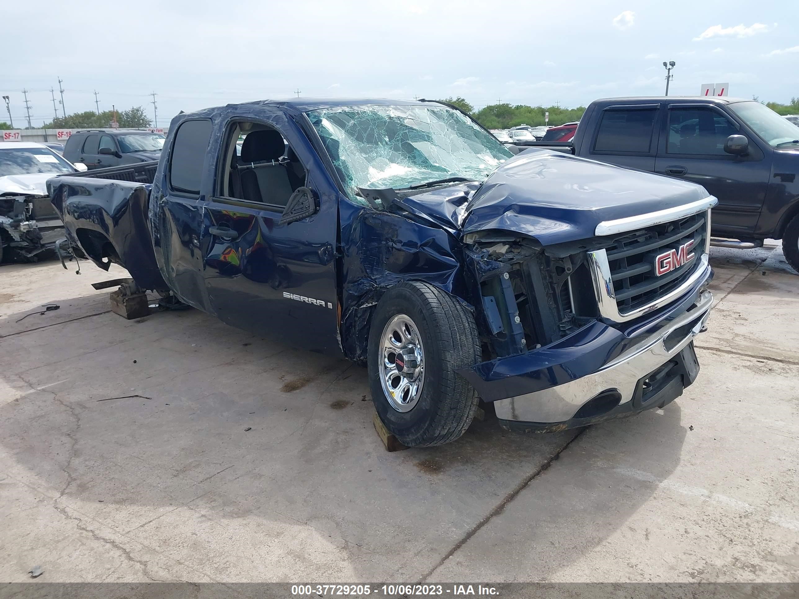 GMC SIERRA 2009 1gtec19x19z184778