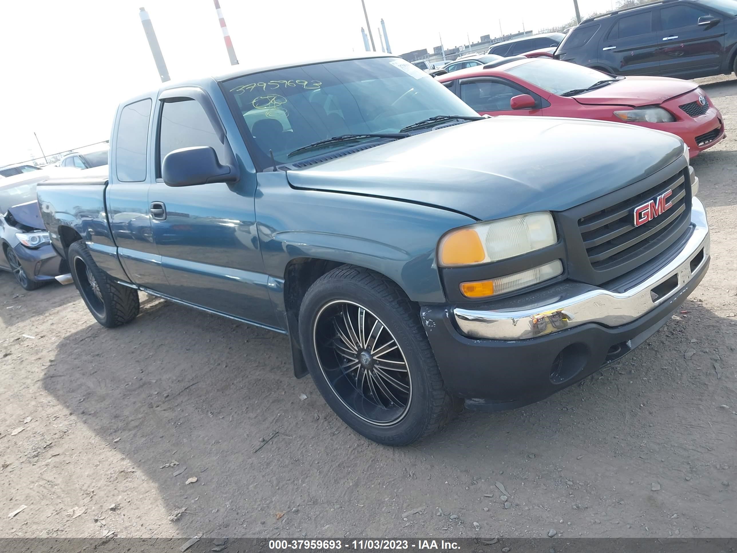 GMC SIERRA 2007 1gtec19x27z152709