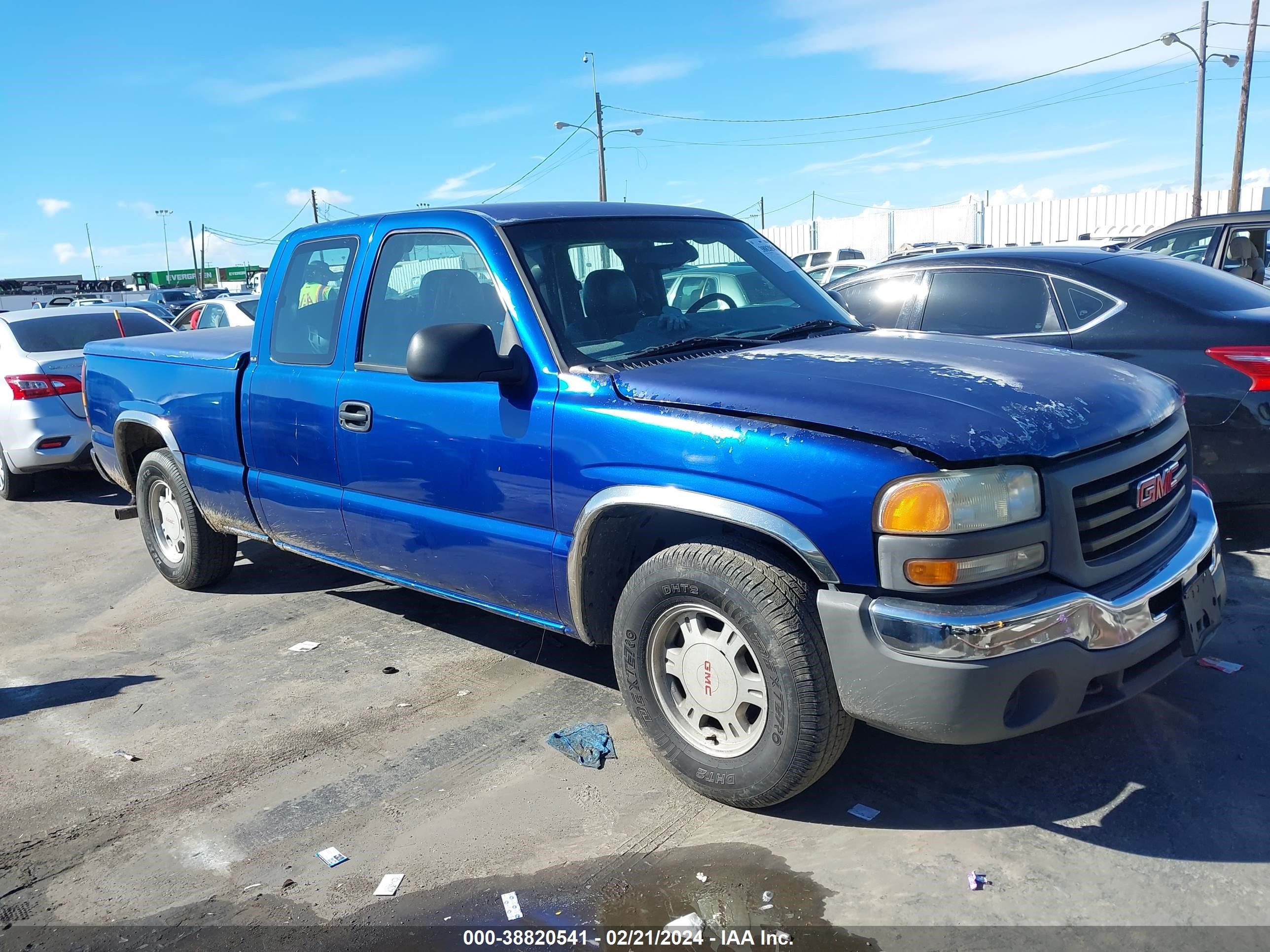 GMC SIERRA 2004 1gtec19x34z324354