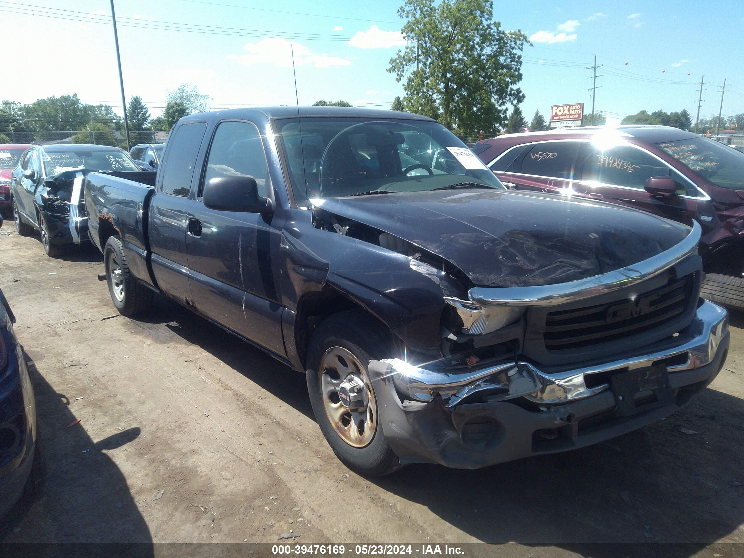 GMC SIERRA 2006 1gtec19x46z255743