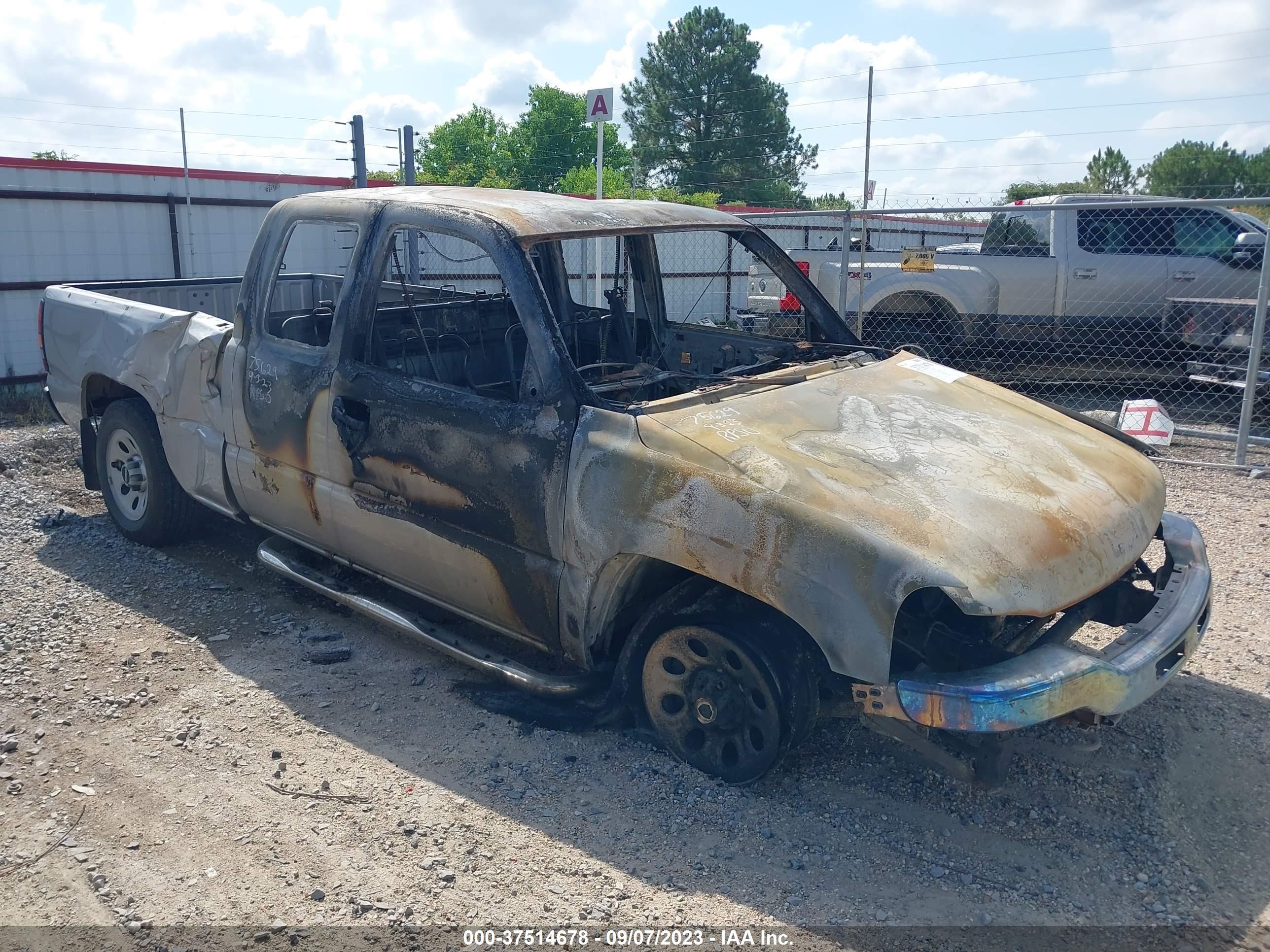 GMC SIERRA 2007 1gtec19x47z127567