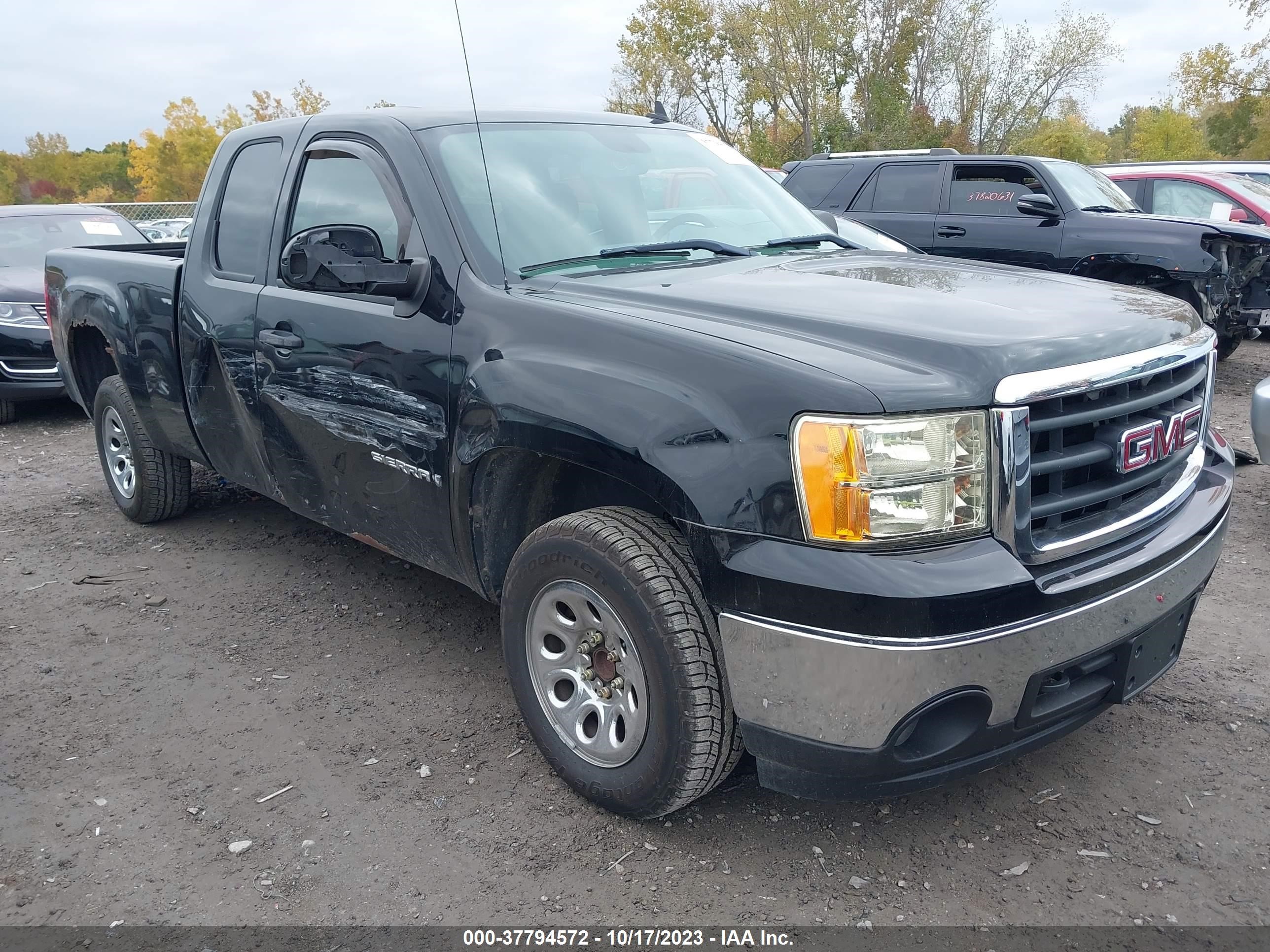 GMC SIERRA 2008 1gtec19x68z169627