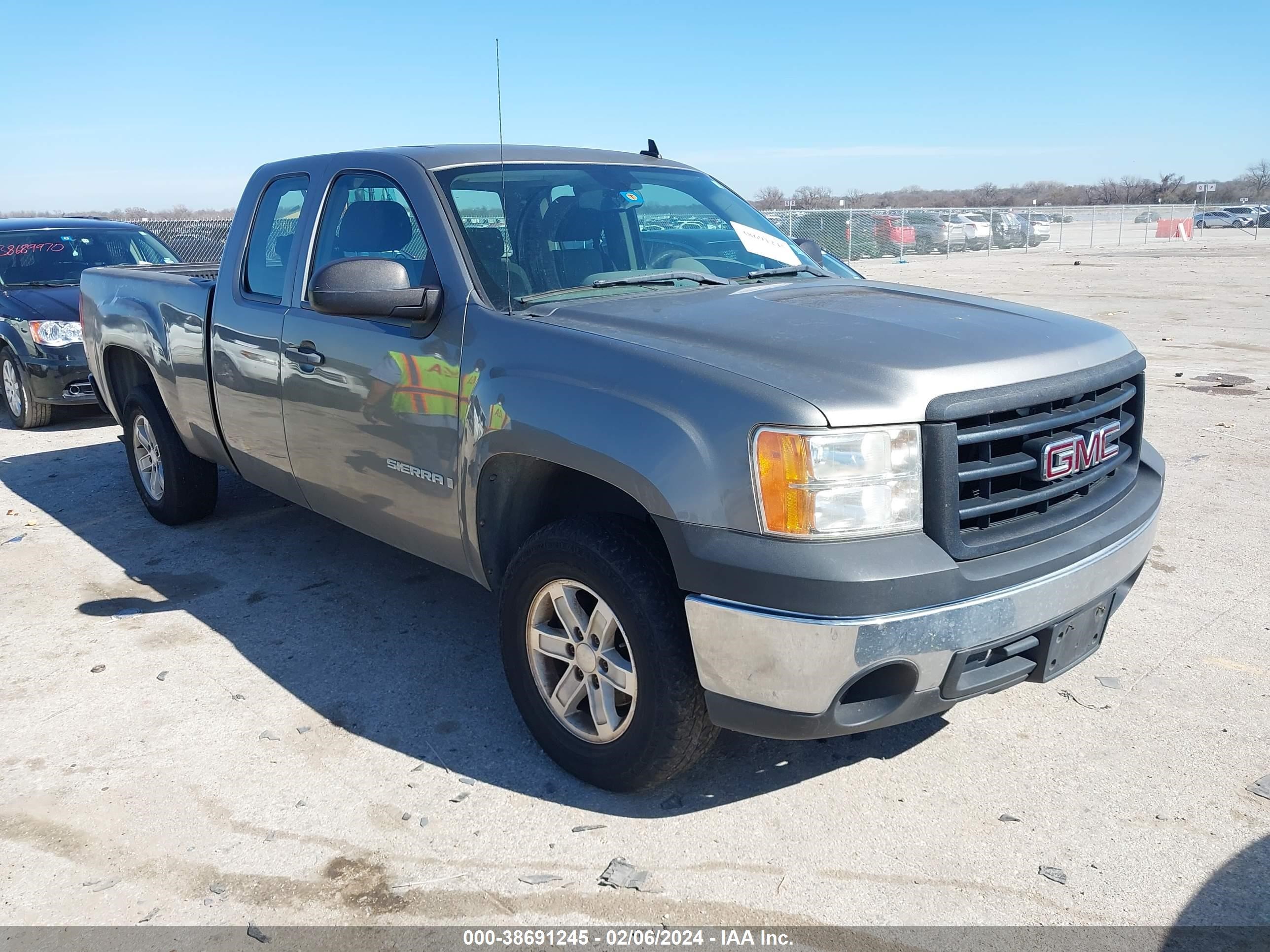 GMC SIERRA 2008 1gtec19x78z295558