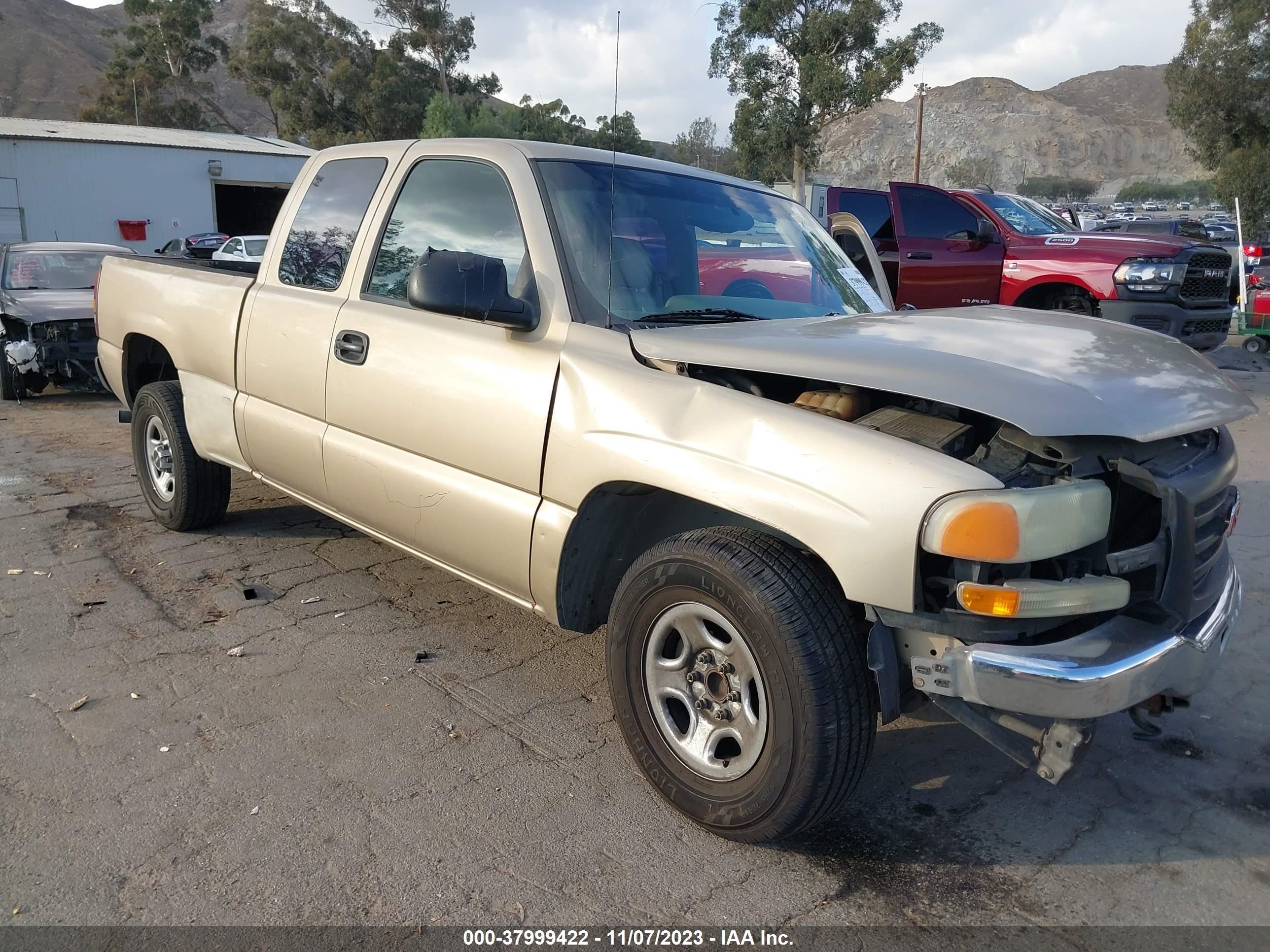 GMC SIERRA 2004 1gtec19x94z320521