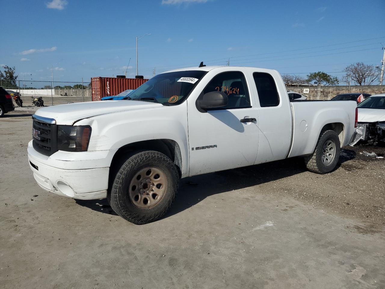 GMC SIERRA 2008 1gtec19x98z111088