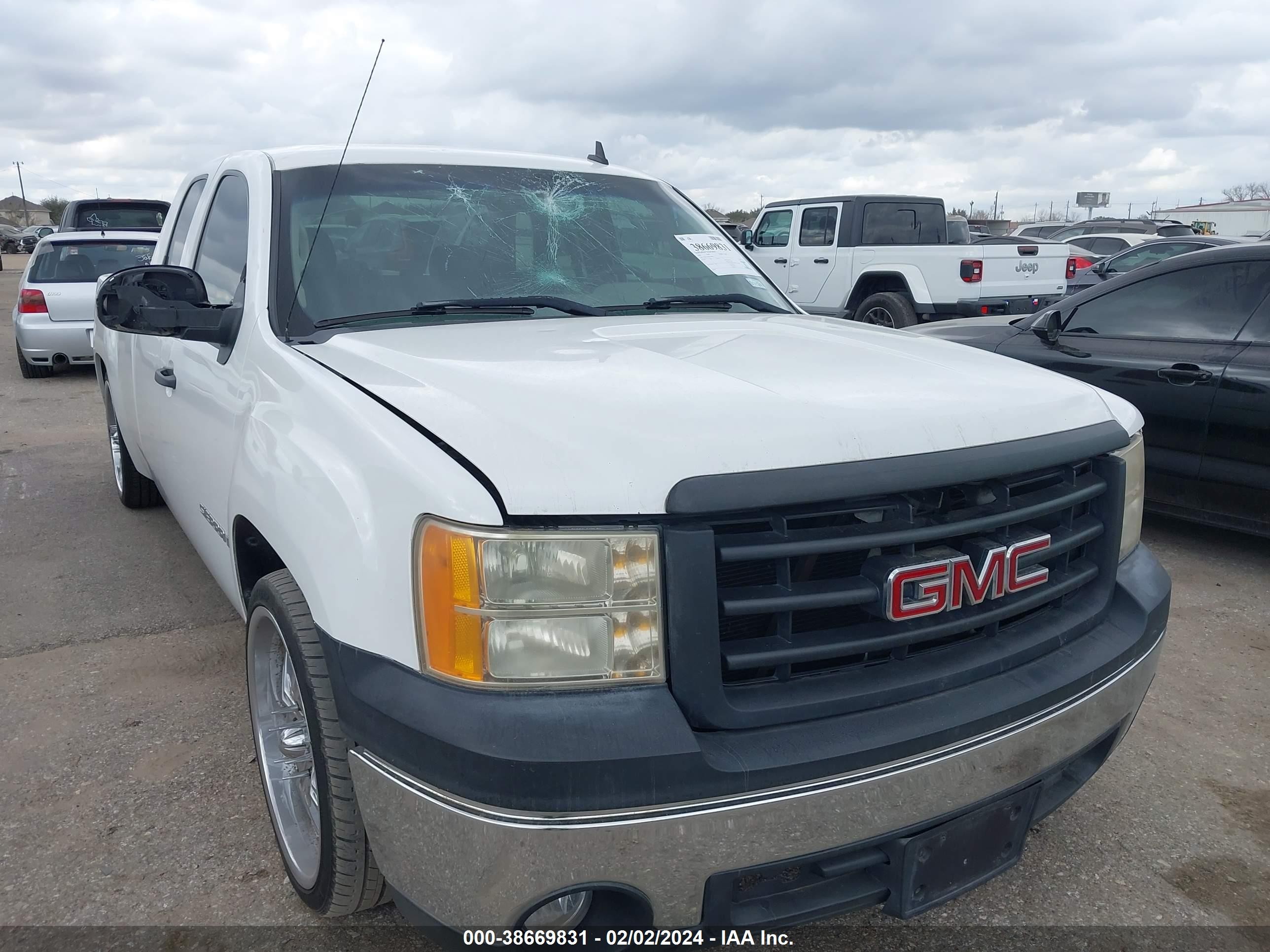 GMC SIERRA 2008 1gtec19x98z189841