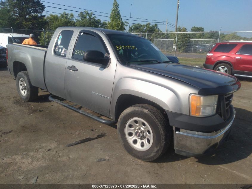 GMC SIERRA 2008 1gtec19xx8z113576