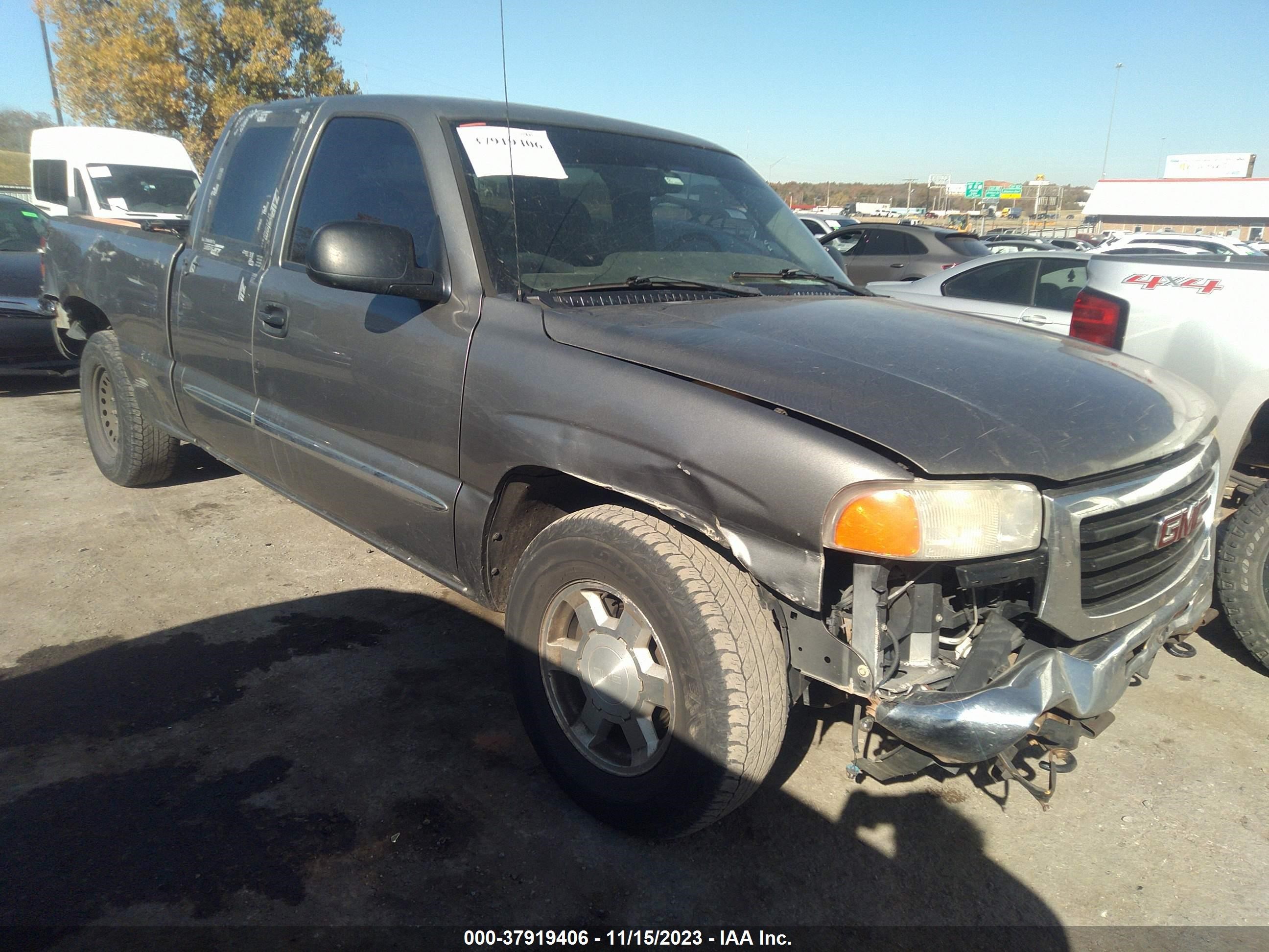 GMC SIERRA 2007 1gtec19z17z143534