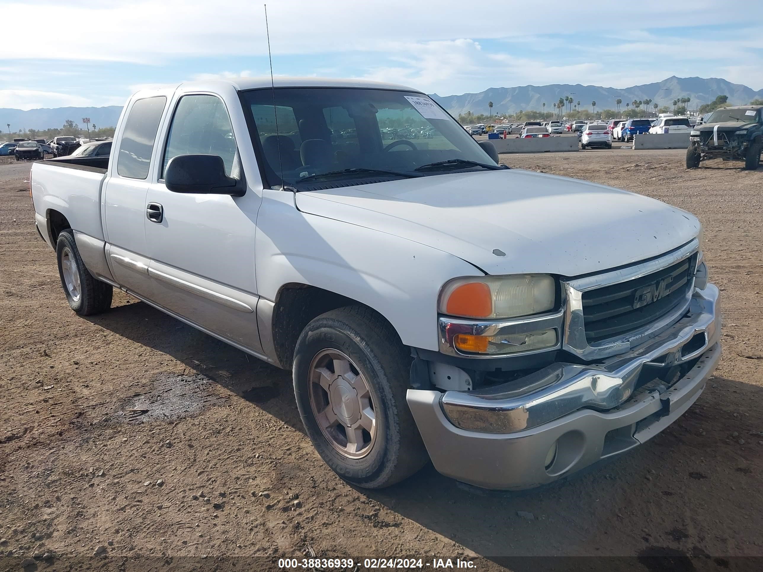 GMC SIERRA 2006 1gtec19z26z263616