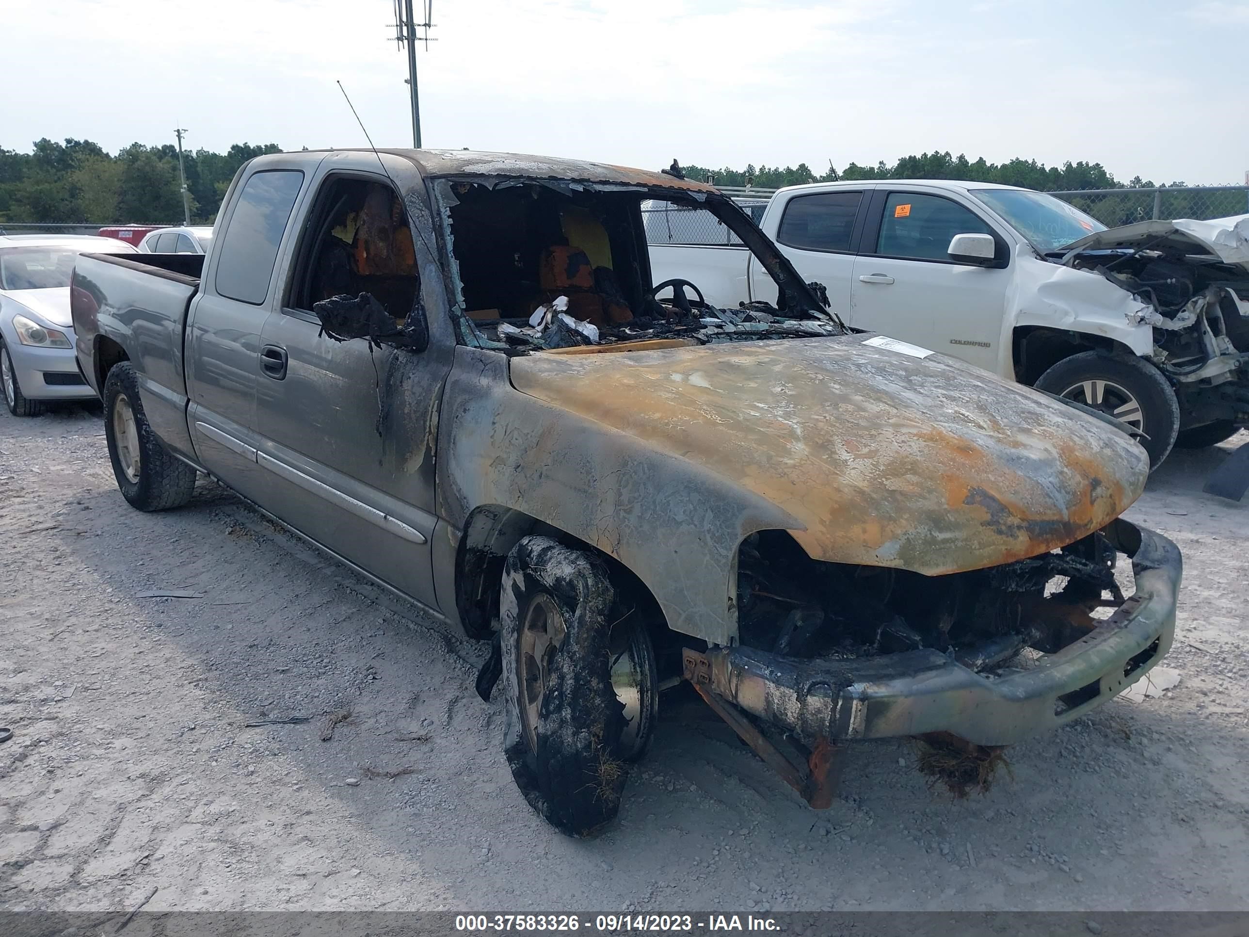 GMC SIERRA 2006 1gtec19z46z213753