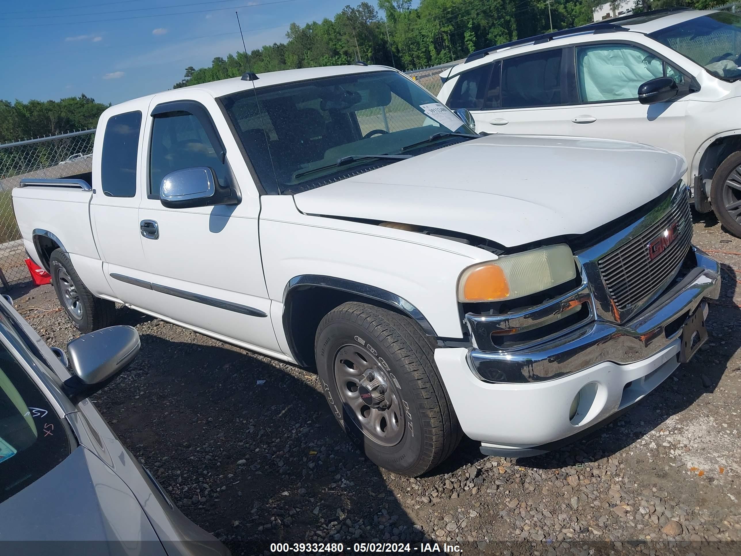 GMC SIERRA 2005 1gtec19z65z239611