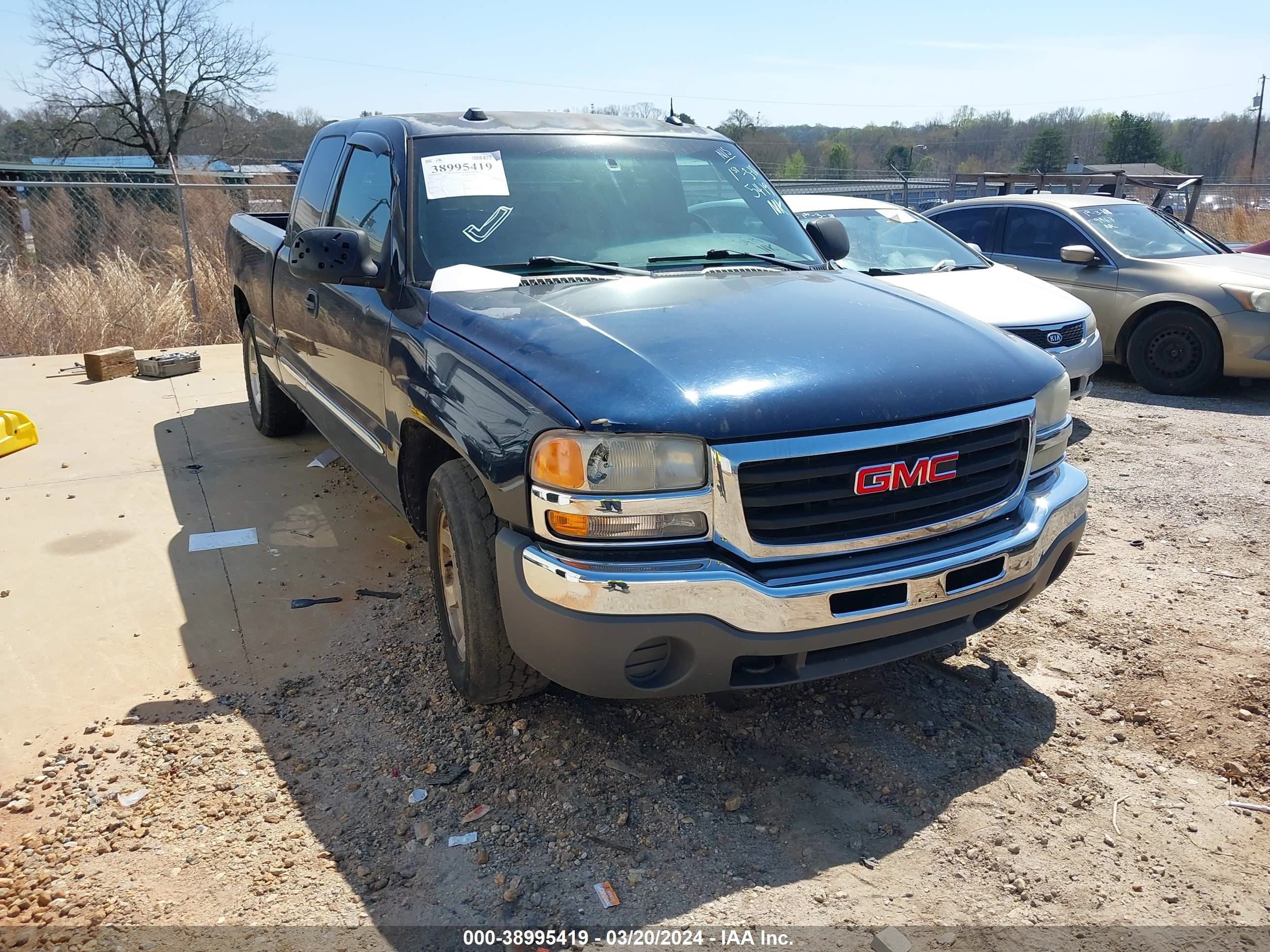 GMC SIERRA 2005 1gtec19z65z283754