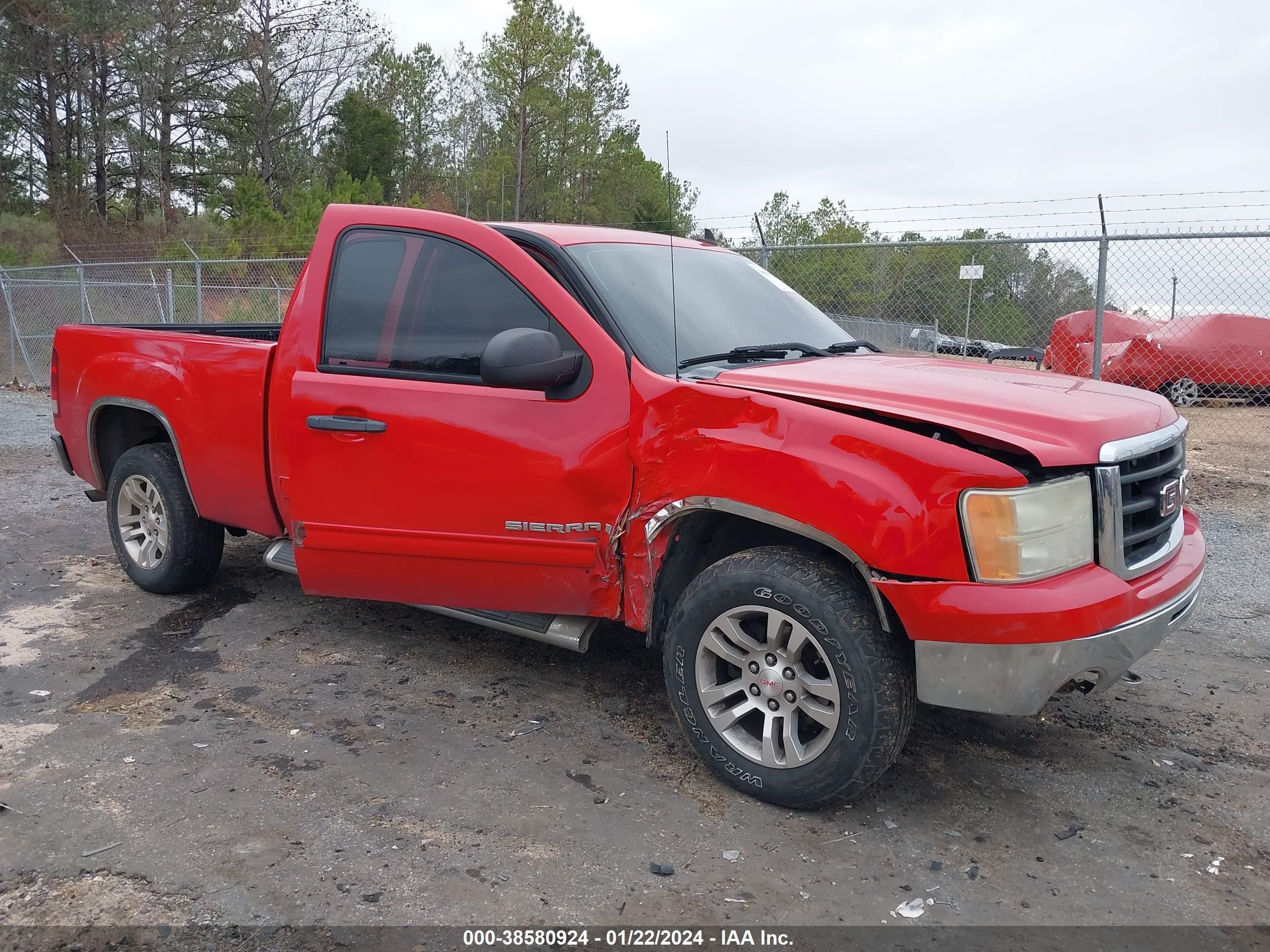 GMC SIERRA 2009 1gtec29029z228196