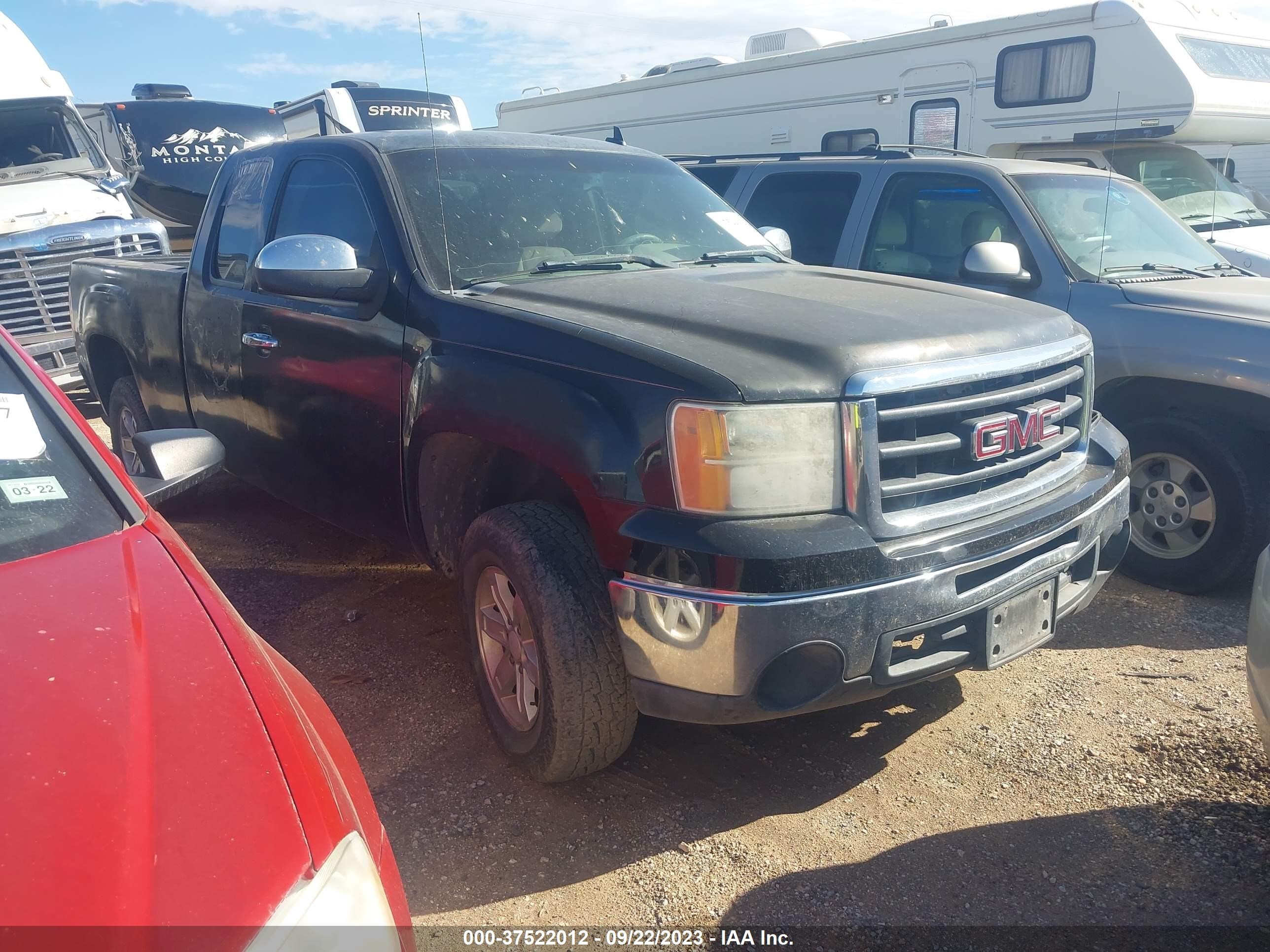 GMC SIERRA 2009 1gtec29j69z169548