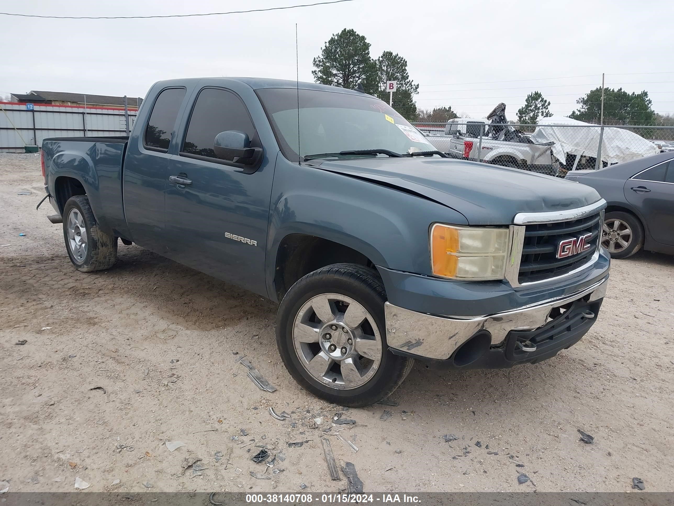 GMC SIERRA 2009 1gtec39jx9z291349