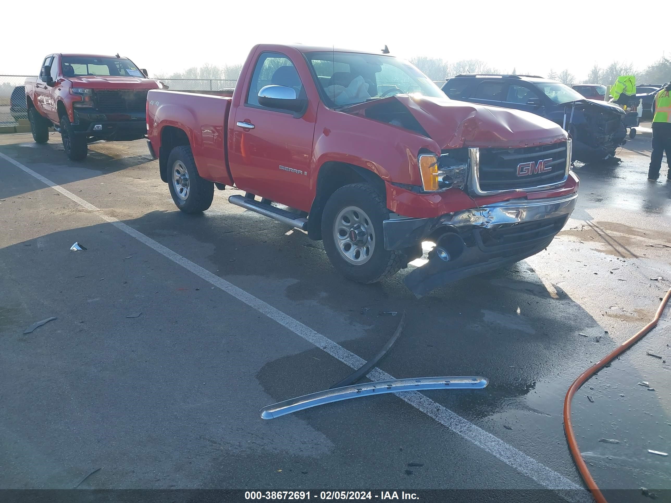 GMC SIERRA 2007 1gtek14017z553388