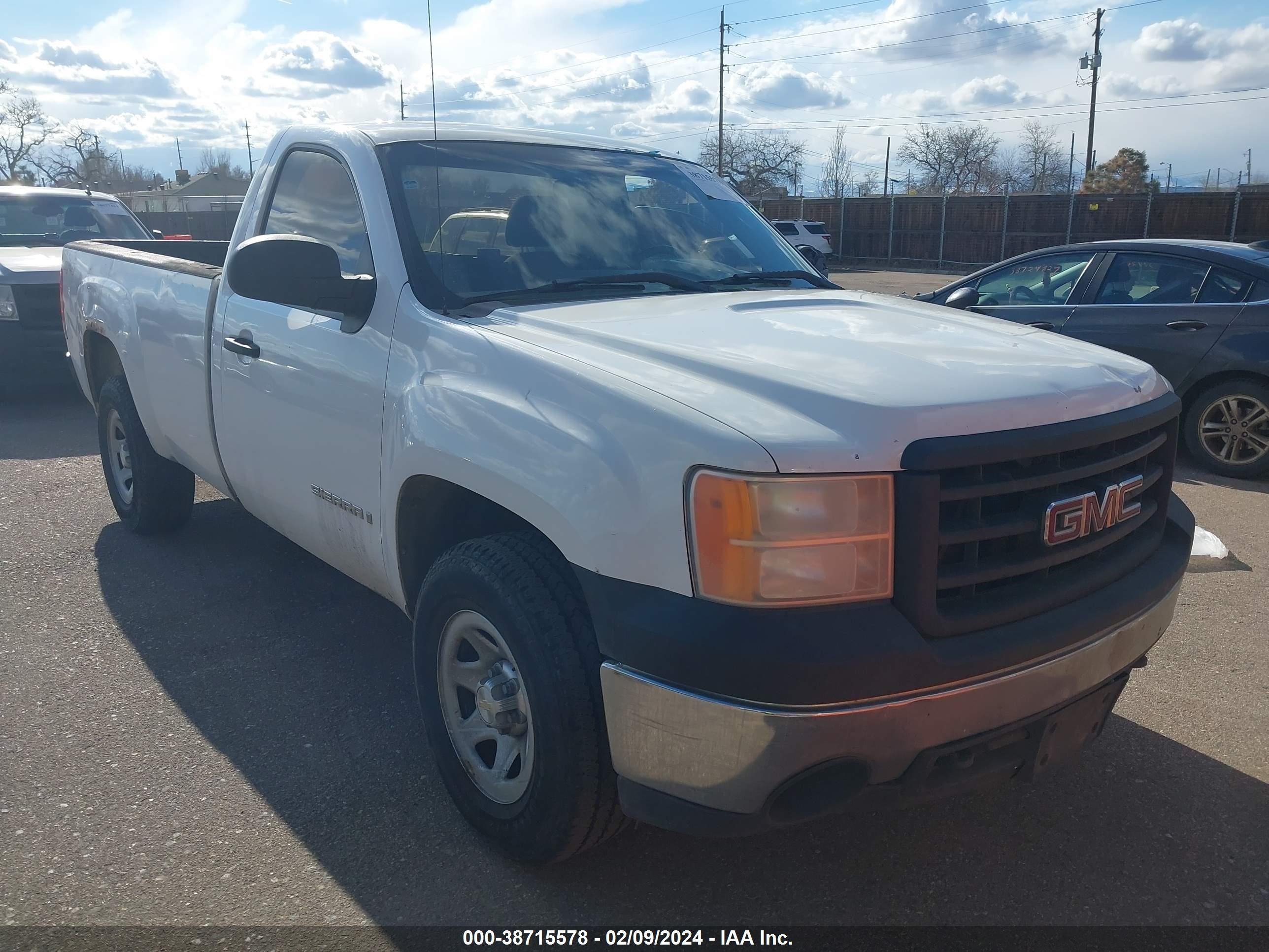 GMC SIERRA 2007 1gtek14c37e530082