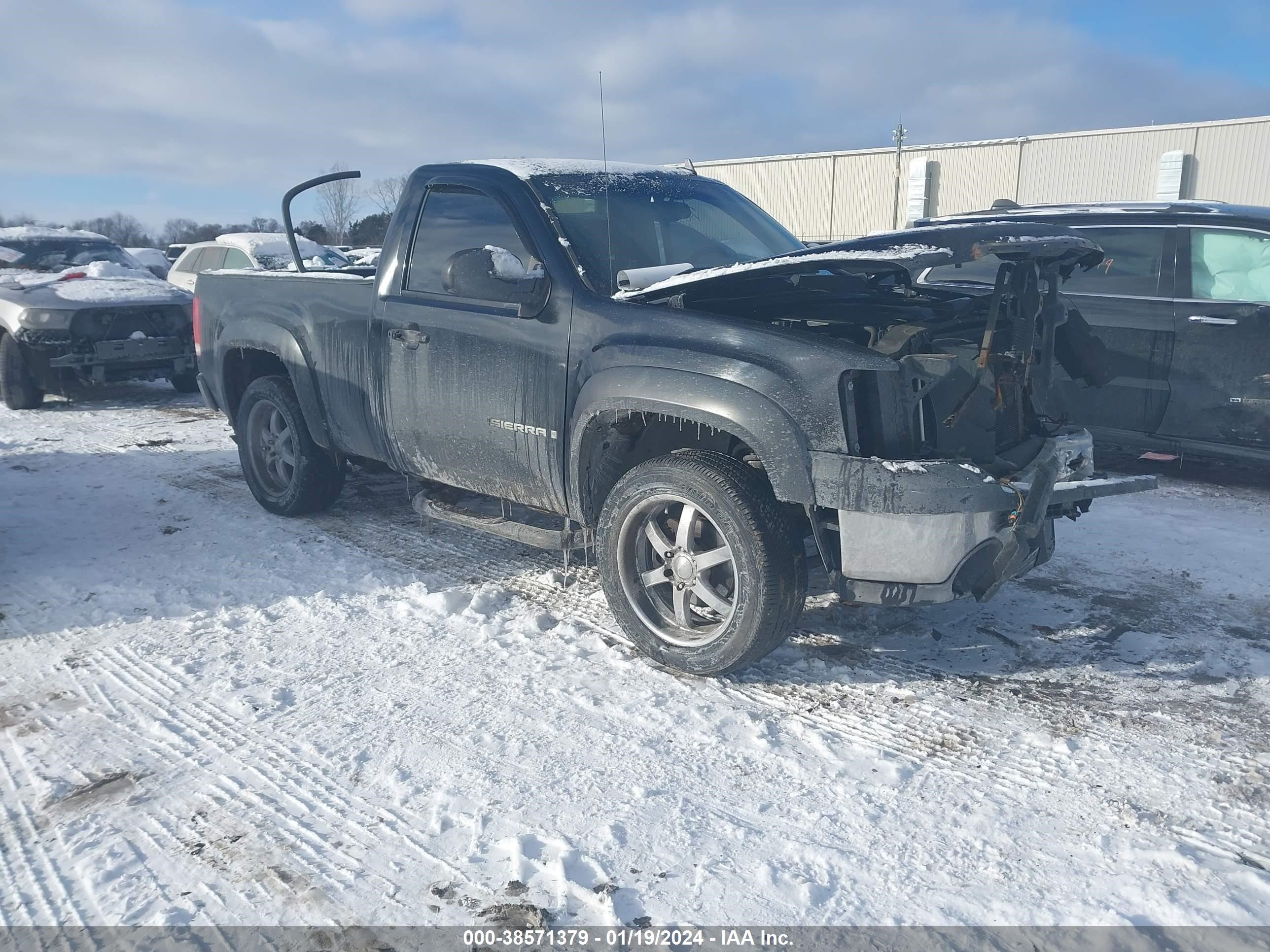 GMC SIERRA 2007 1gtek14c87z590822