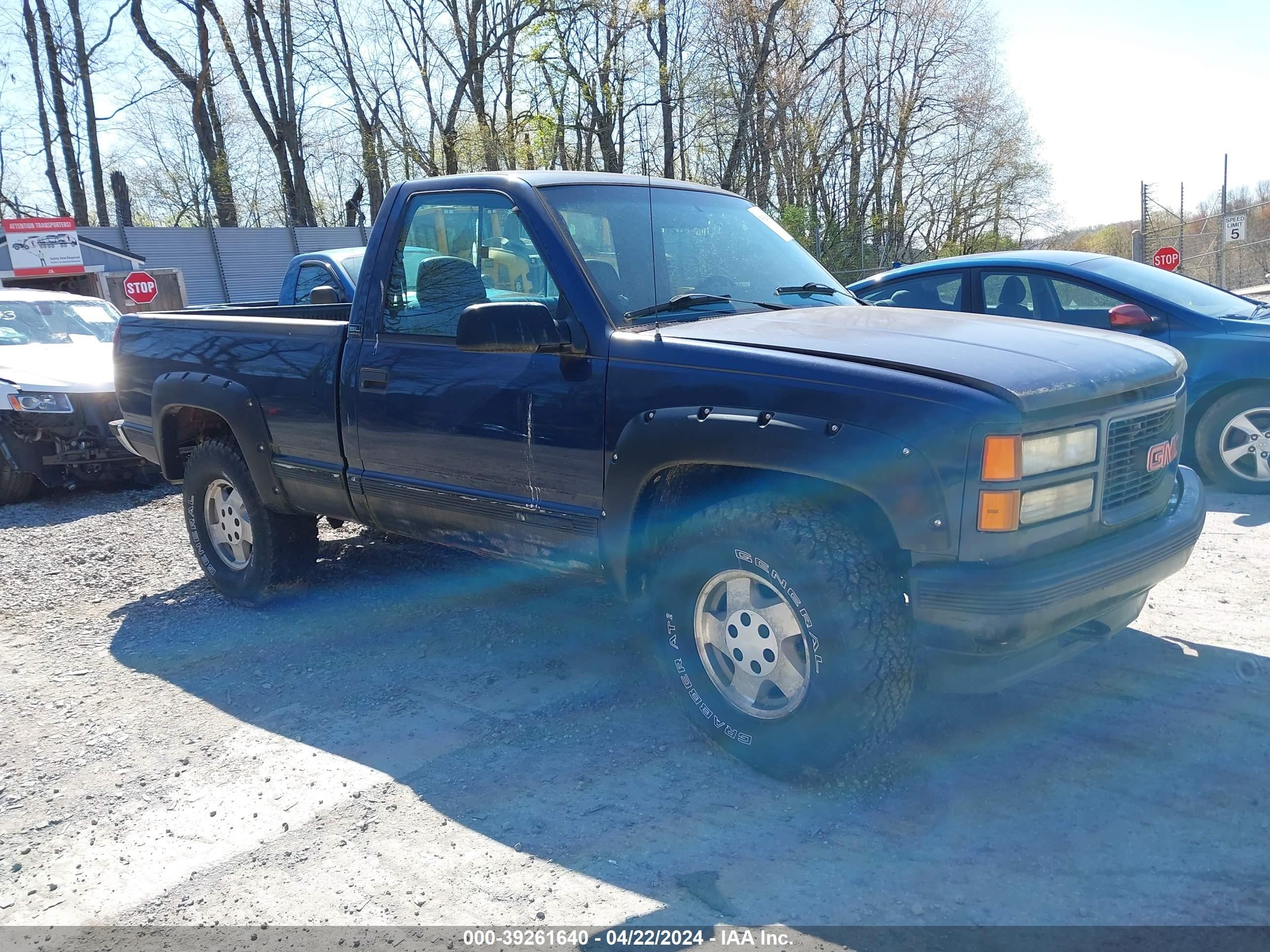 GMC SIERRA 1995 1gtek14h5sz541050