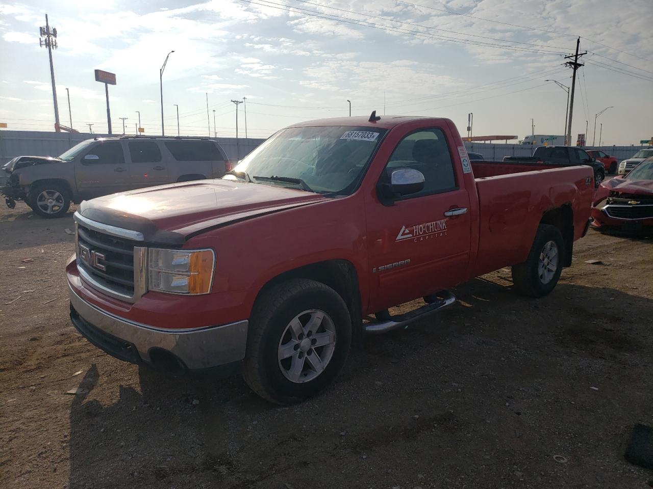 GMC SIERRA 2007 1gtek14j07z566898