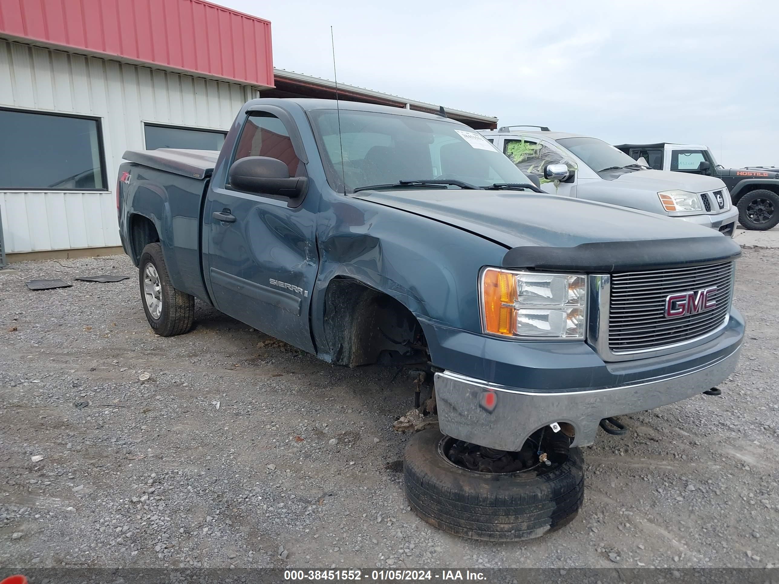 GMC SIERRA 2008 1gtek14j08z310245