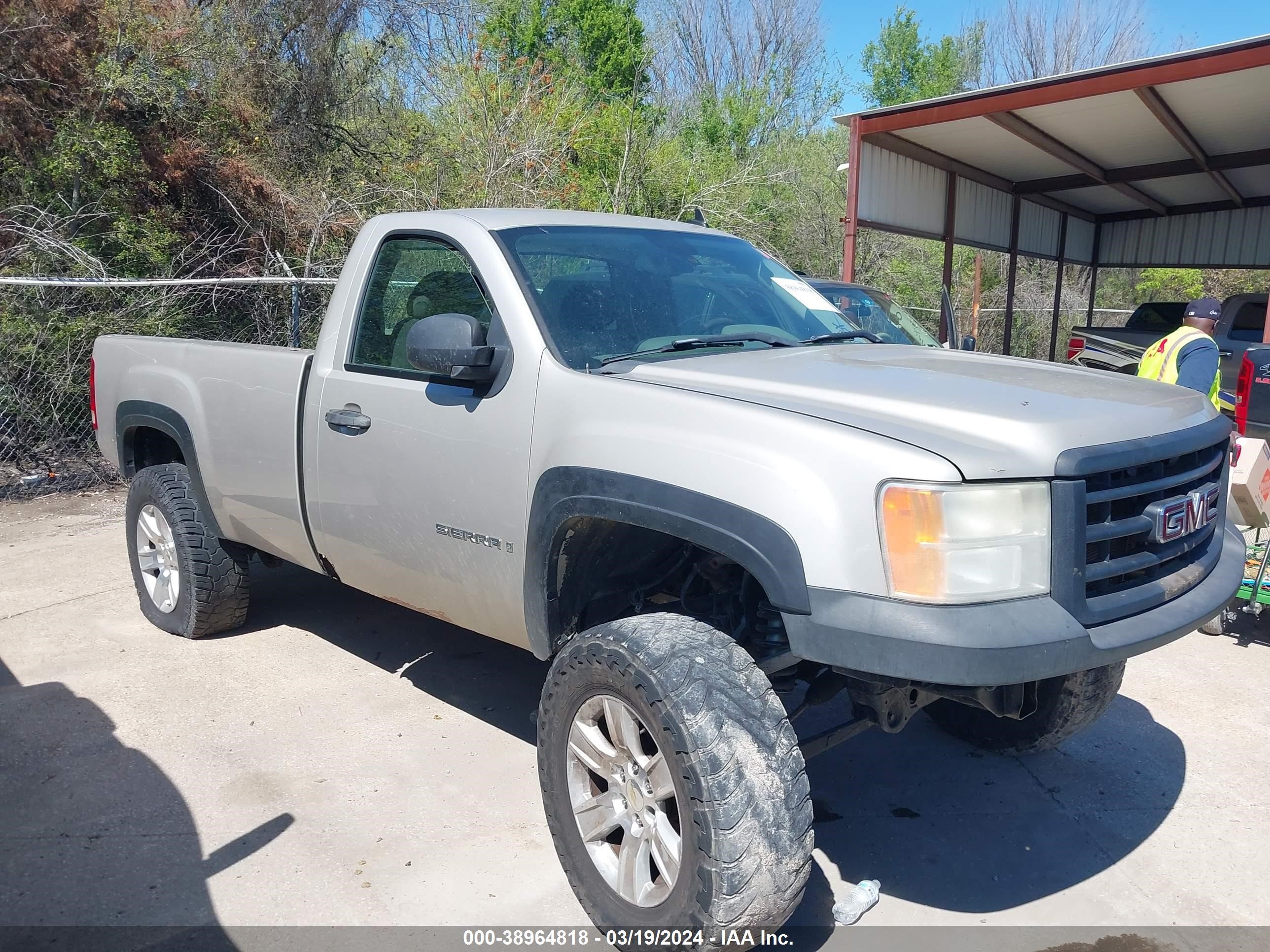 GMC SIERRA 2008 1gtek14j98z214372