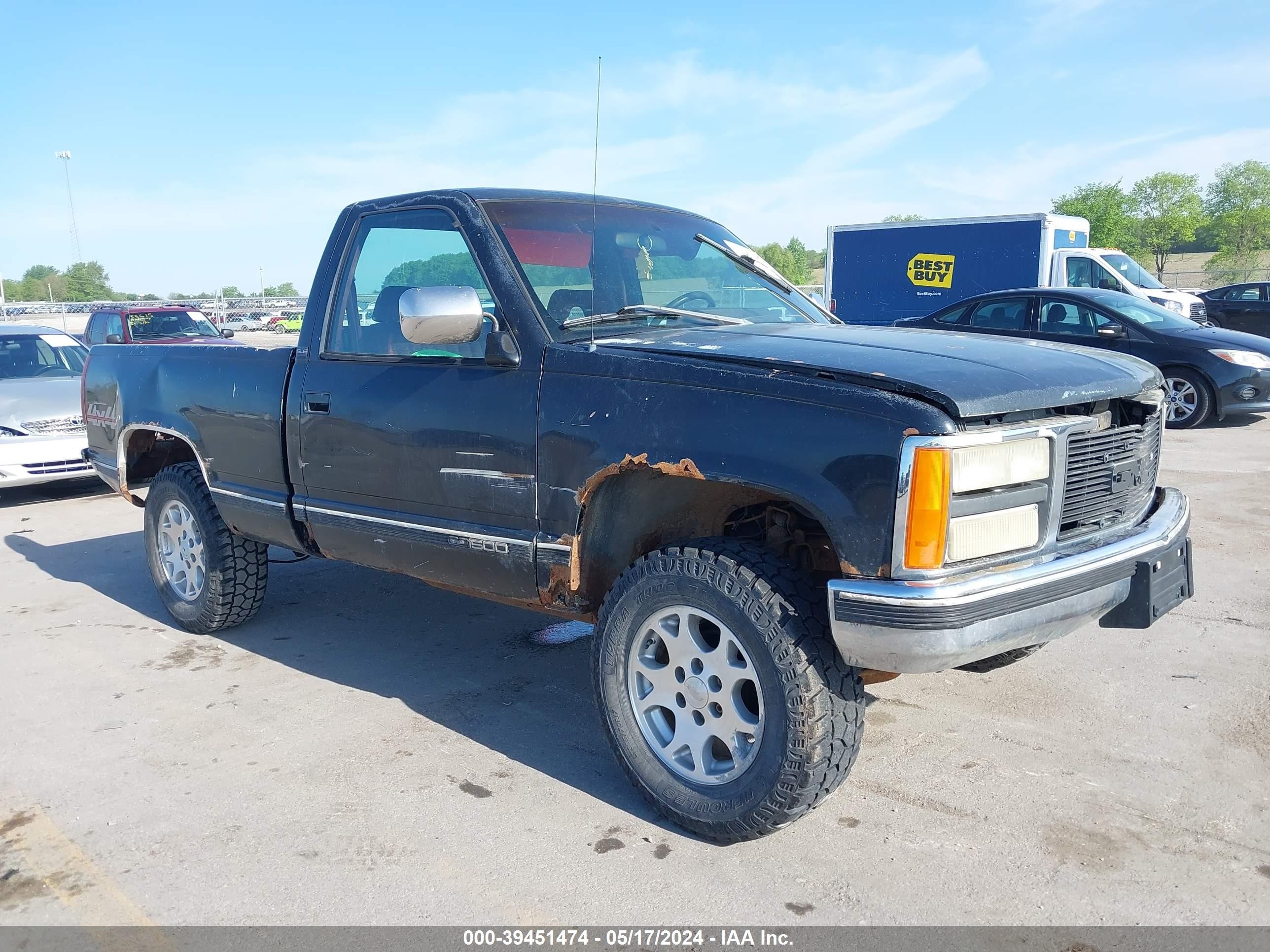 GMC SIERRA 1993 1gtek14k1pz518013