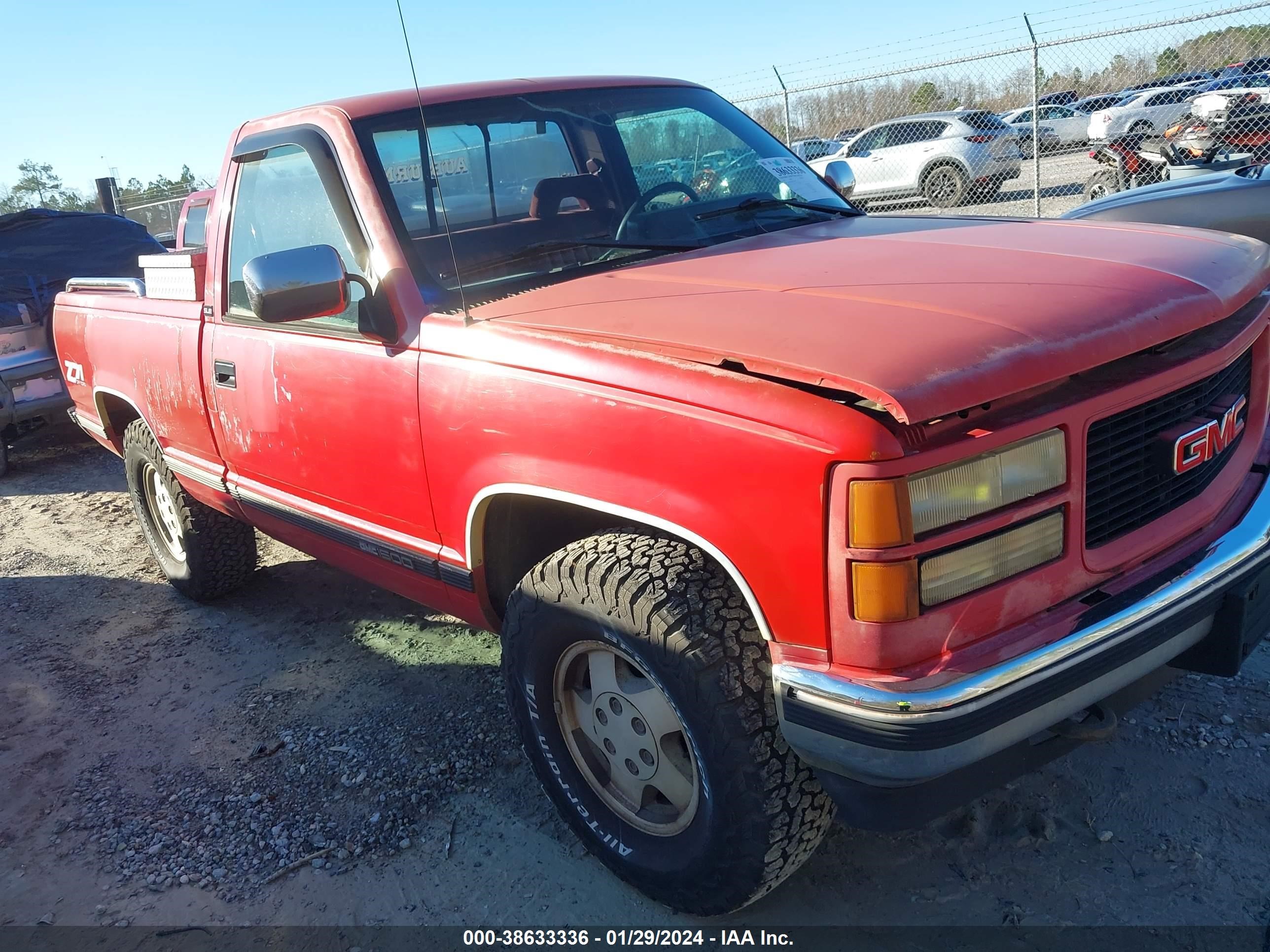 GMC SIERRA 1994 1gtek14k5rz502819