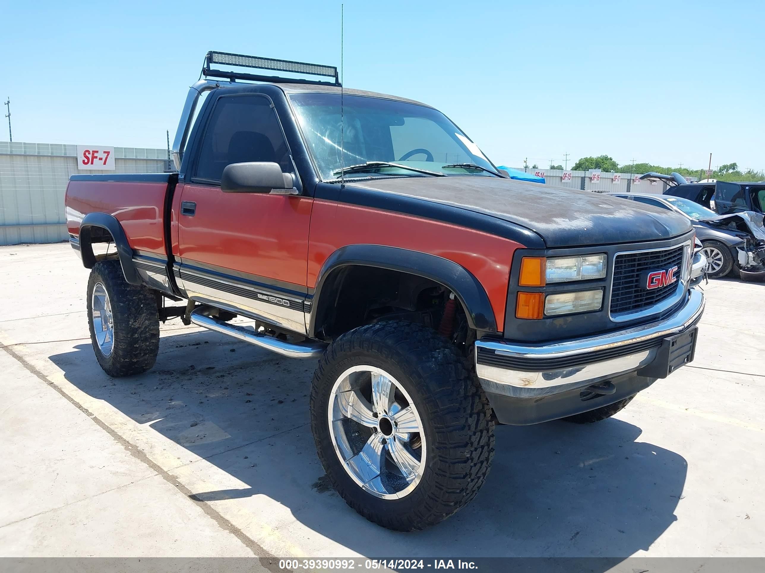 GMC SIERRA 1996 1gtek14r3tz538805