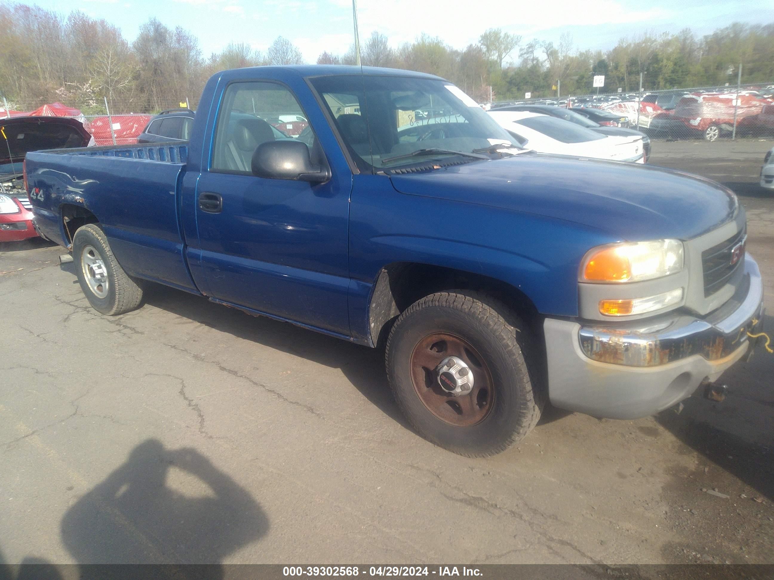 GMC SIERRA 2003 1gtek14t03z321921