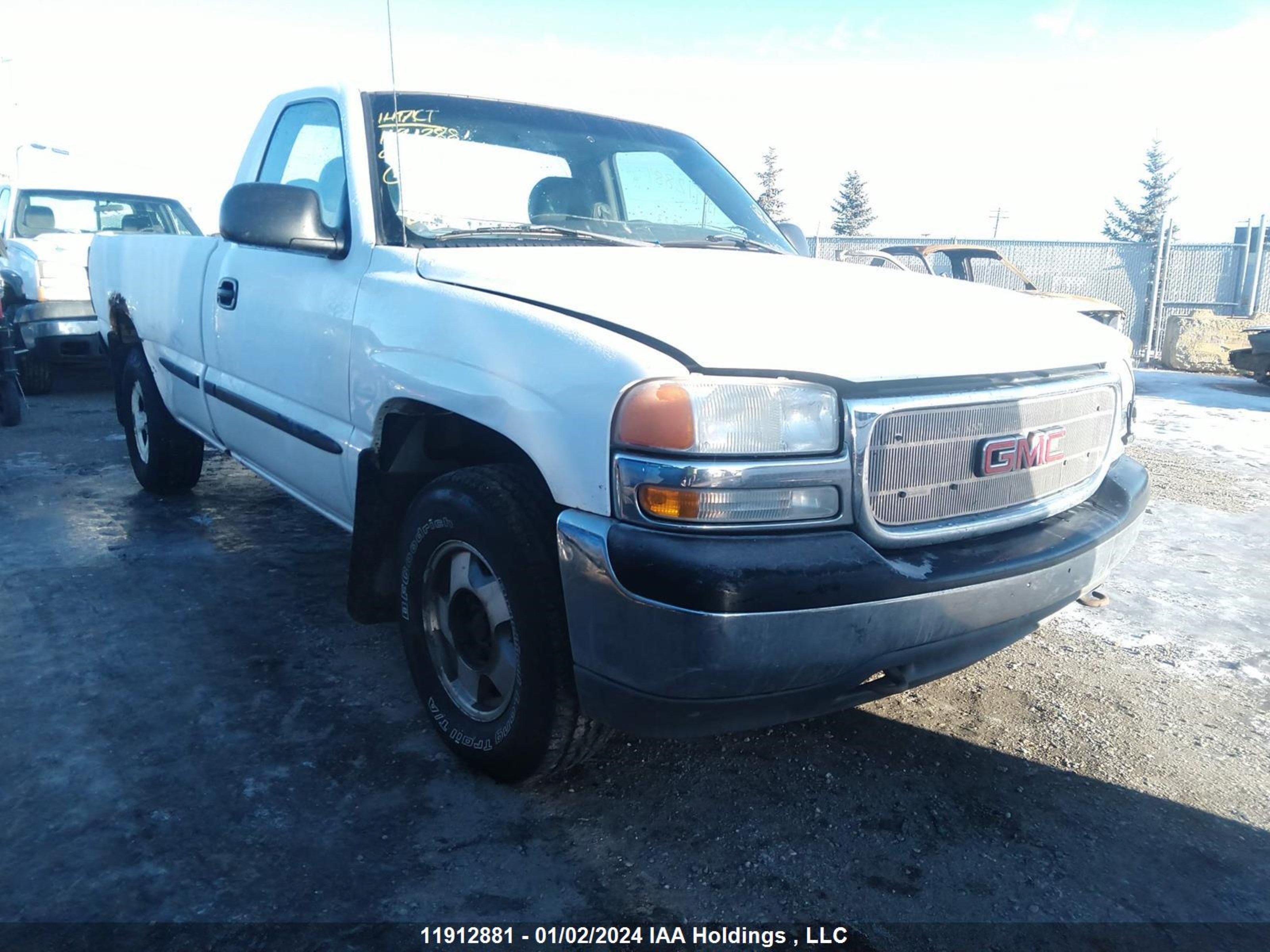 GMC SIERRA 2001 1gtek14t21e102320