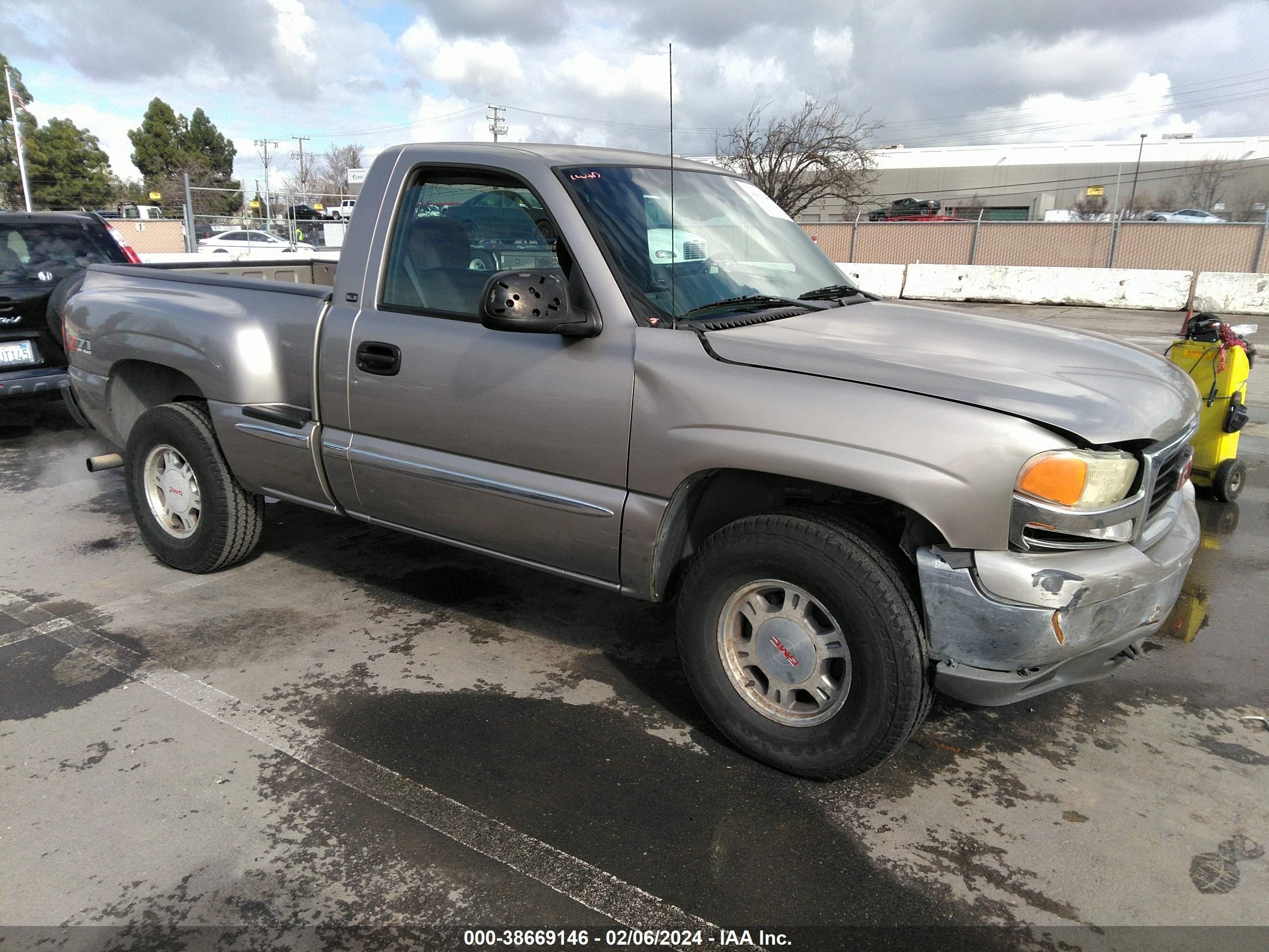 GMC SIERRA 2001 1gtek14t41z331283