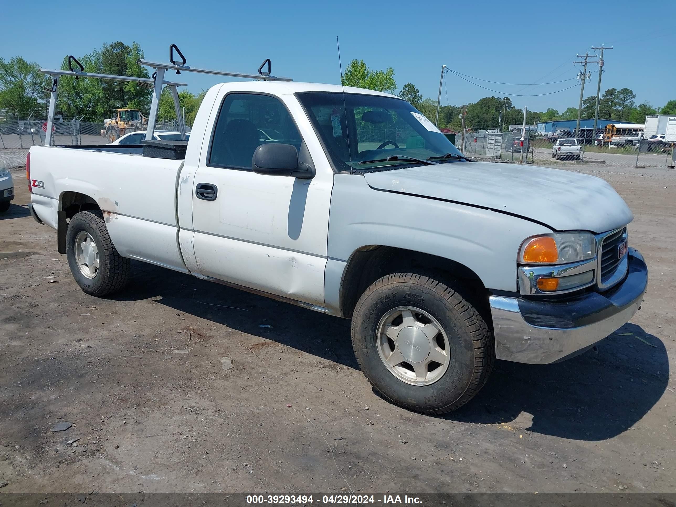 GMC SIERRA 2003 1gtek14t73z210170