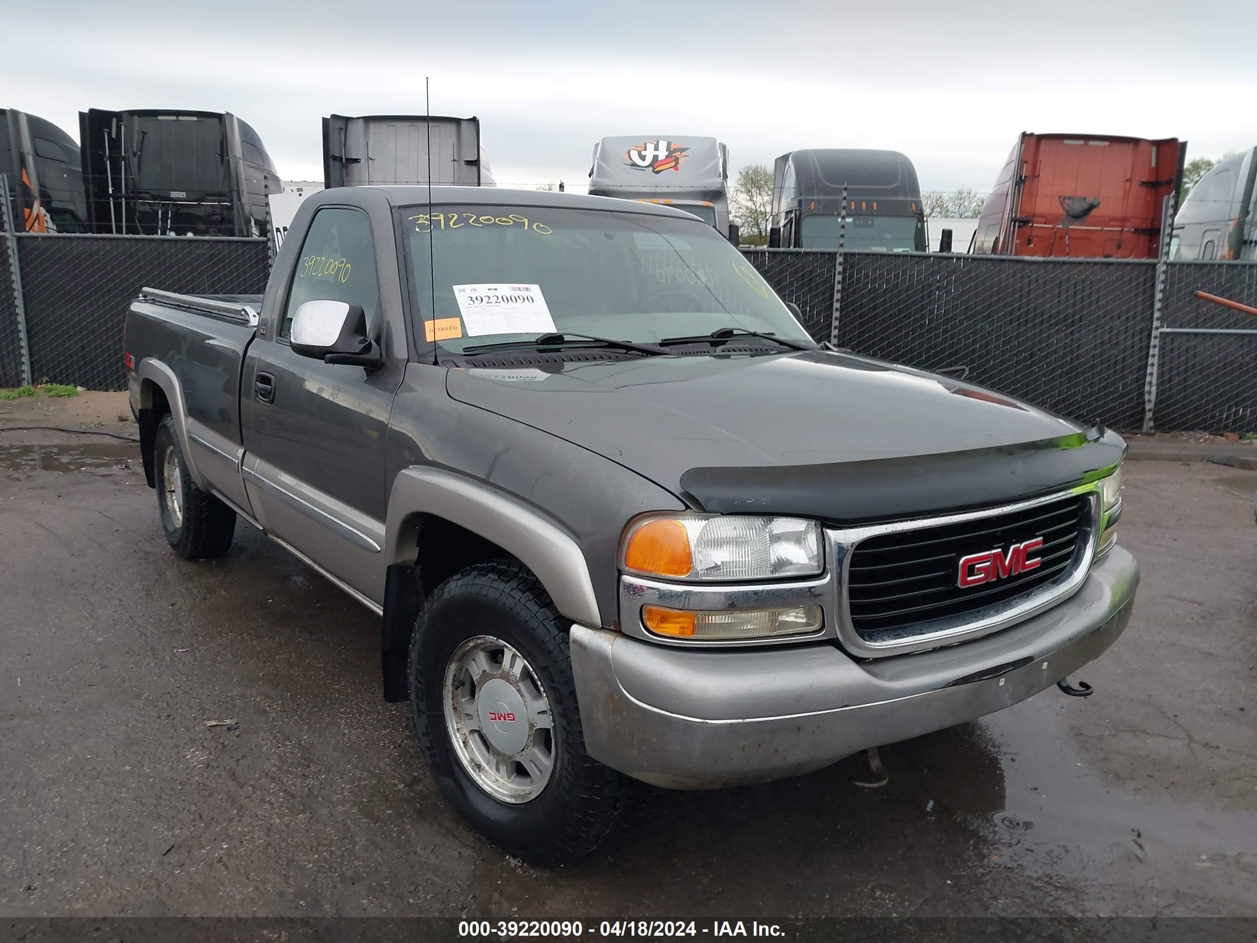 GMC SIERRA 2000 1gtek14v0ye301085