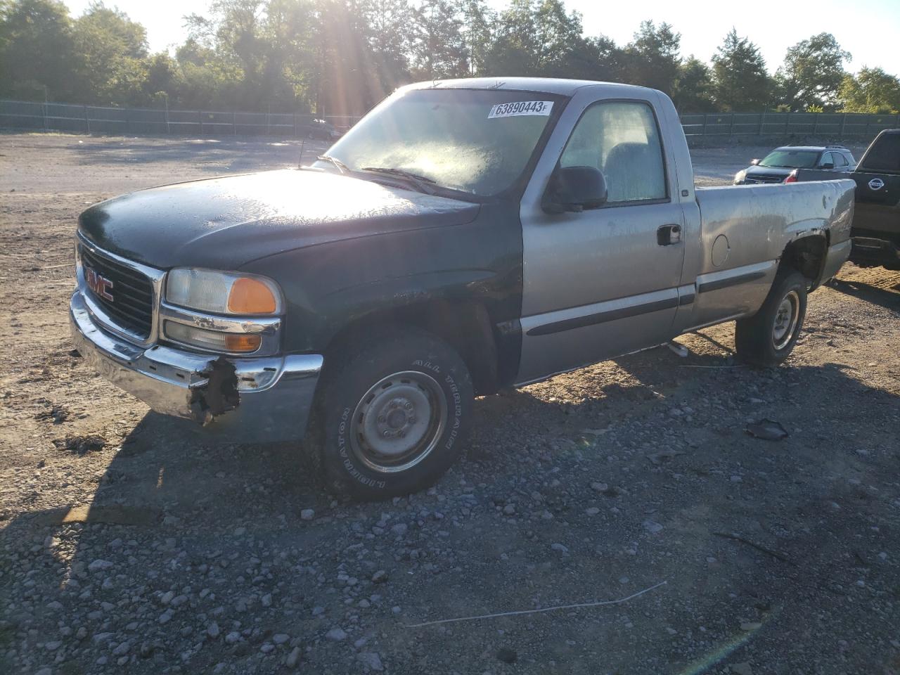 GMC SIERRA 2002 1gtek14v42z230375