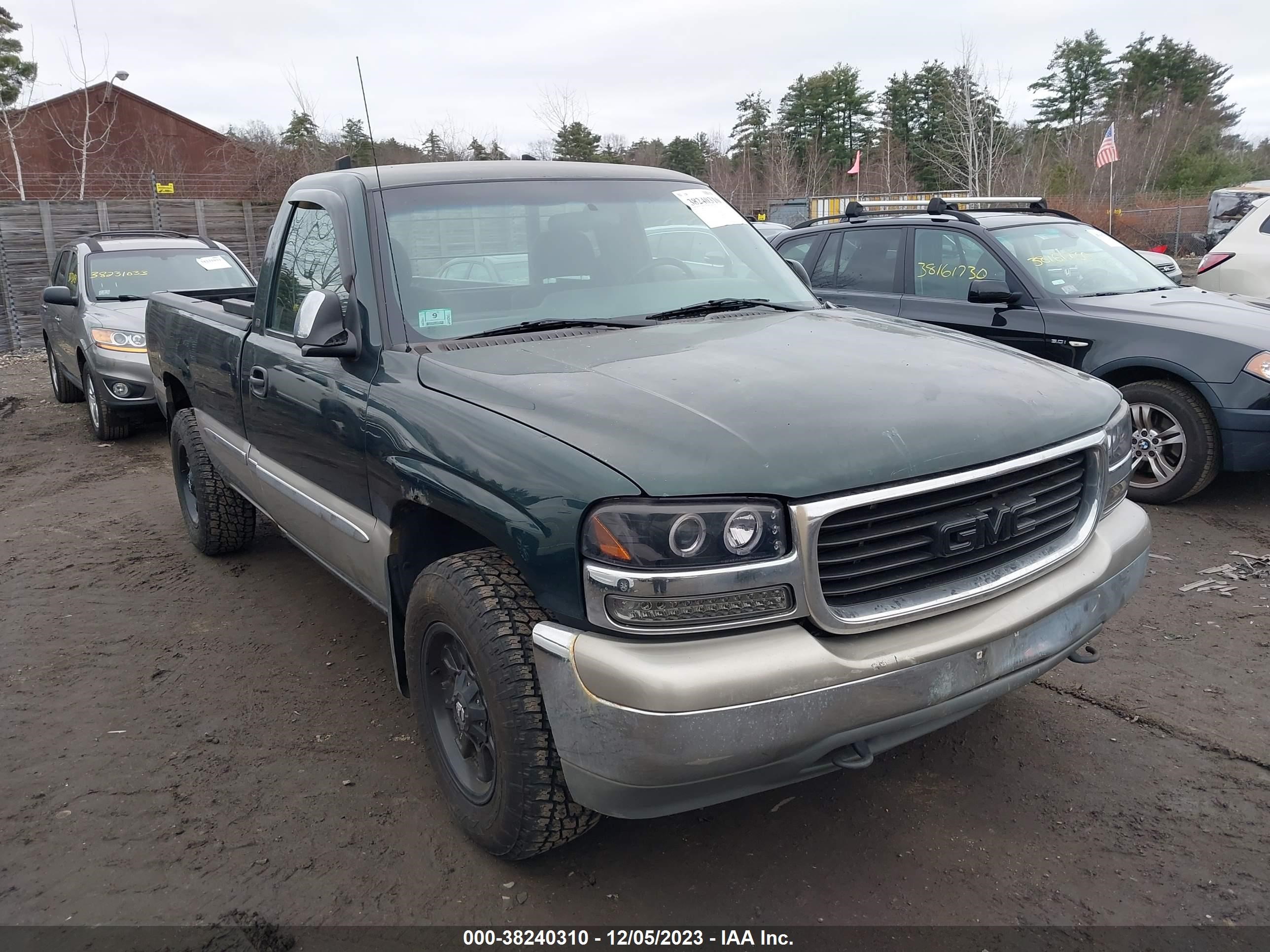 GMC SIERRA 2001 1gtek14v51e240130