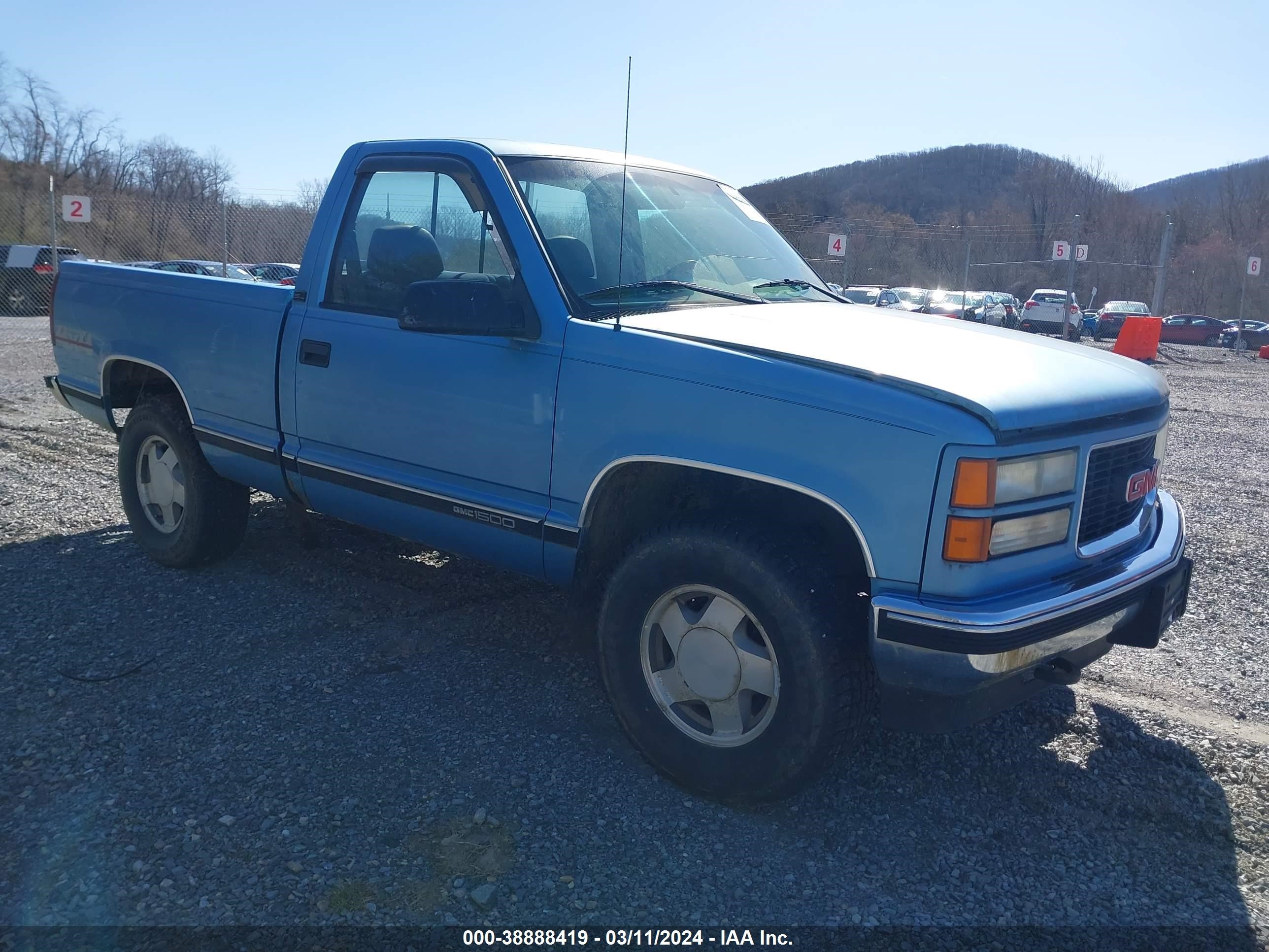 GMC SIERRA 1996 1gtek14w6tz535712