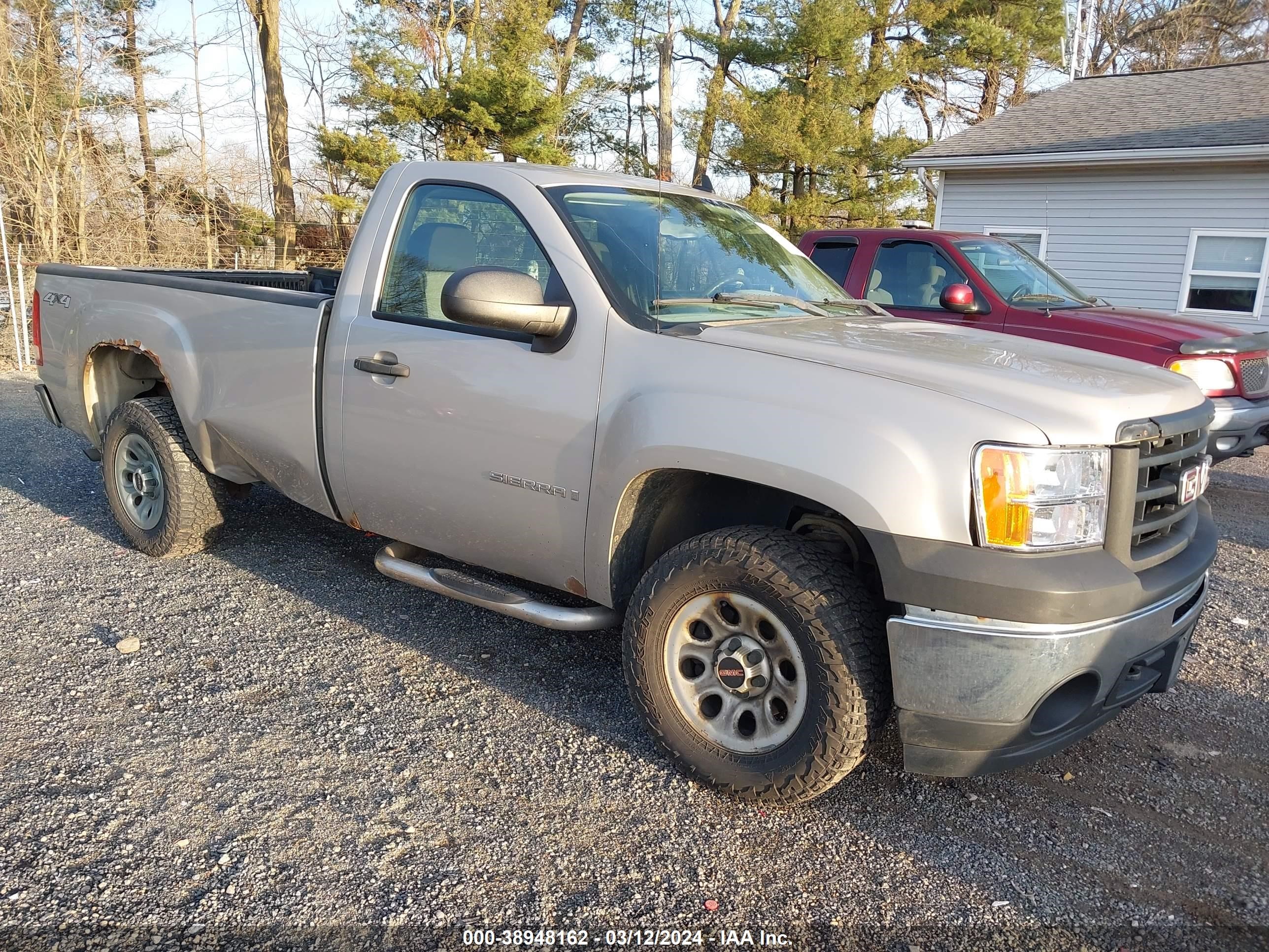 GMC SIERRA 2009 1gtek14x09z207025