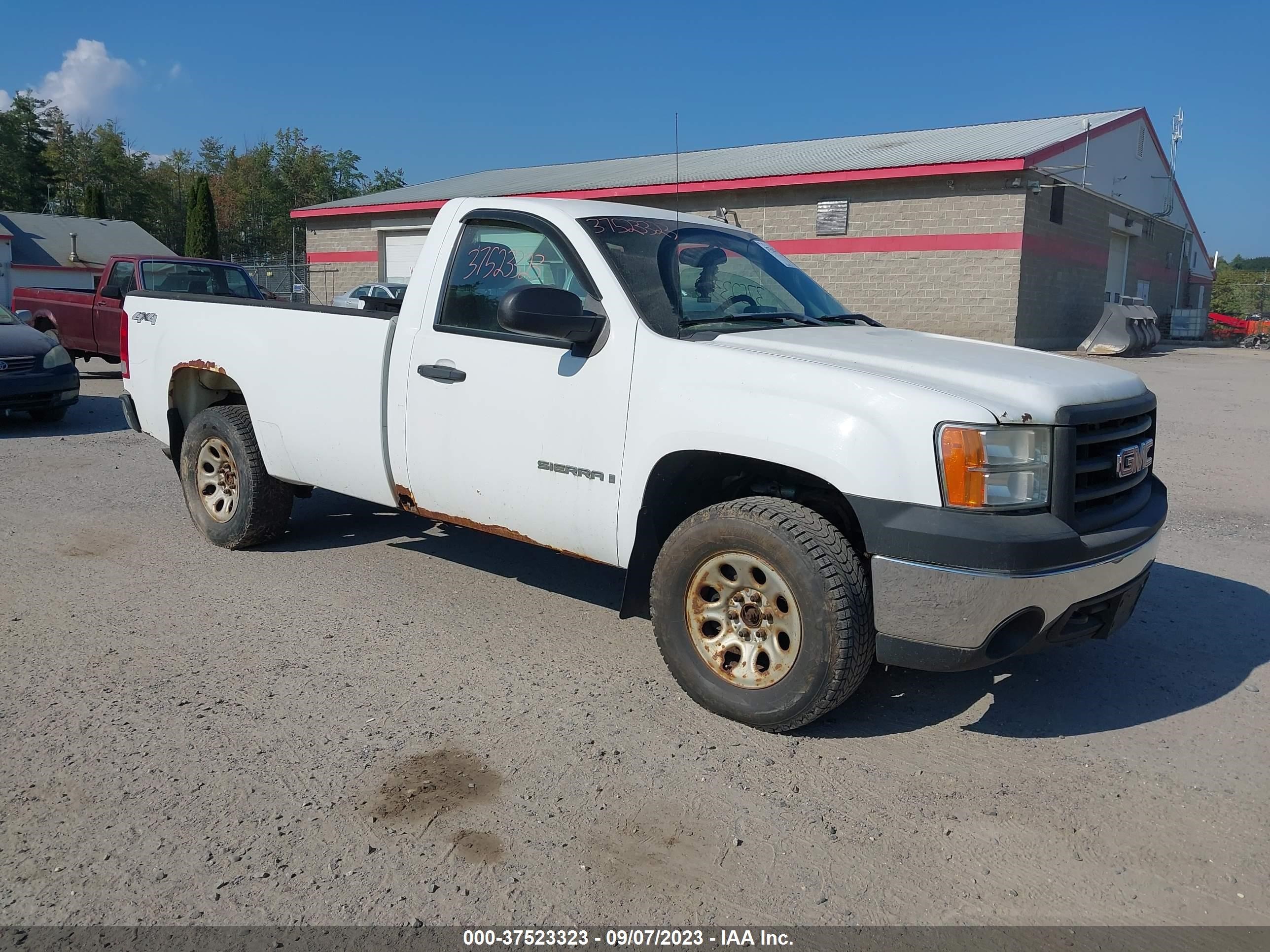 GMC SIERRA 2008 1gtek14x18z301610