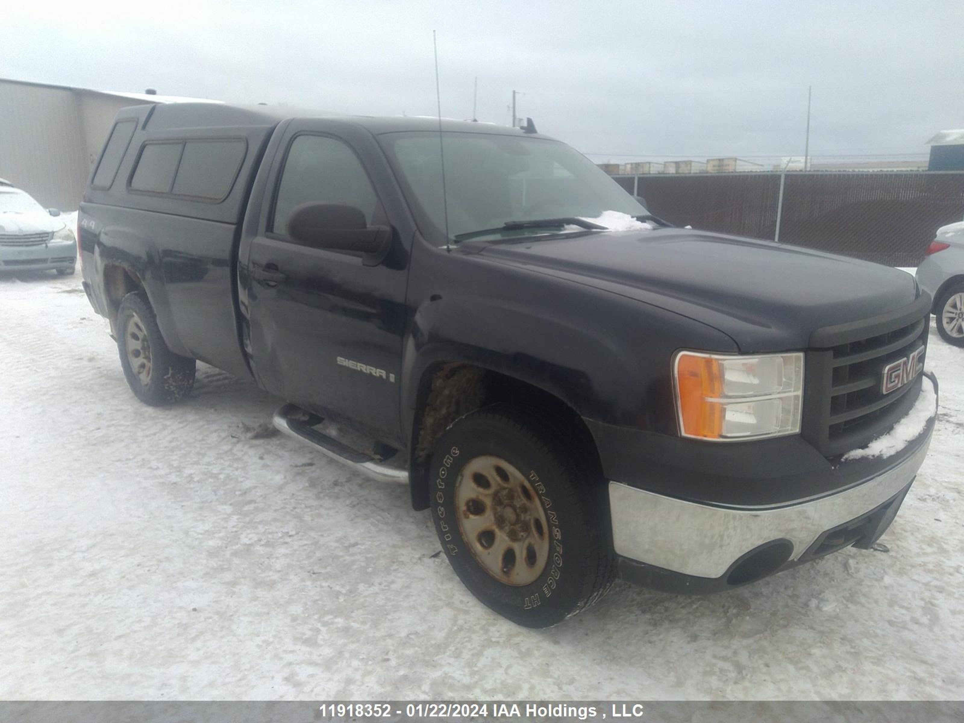 GMC SIERRA 2008 1gtek14x28z243037