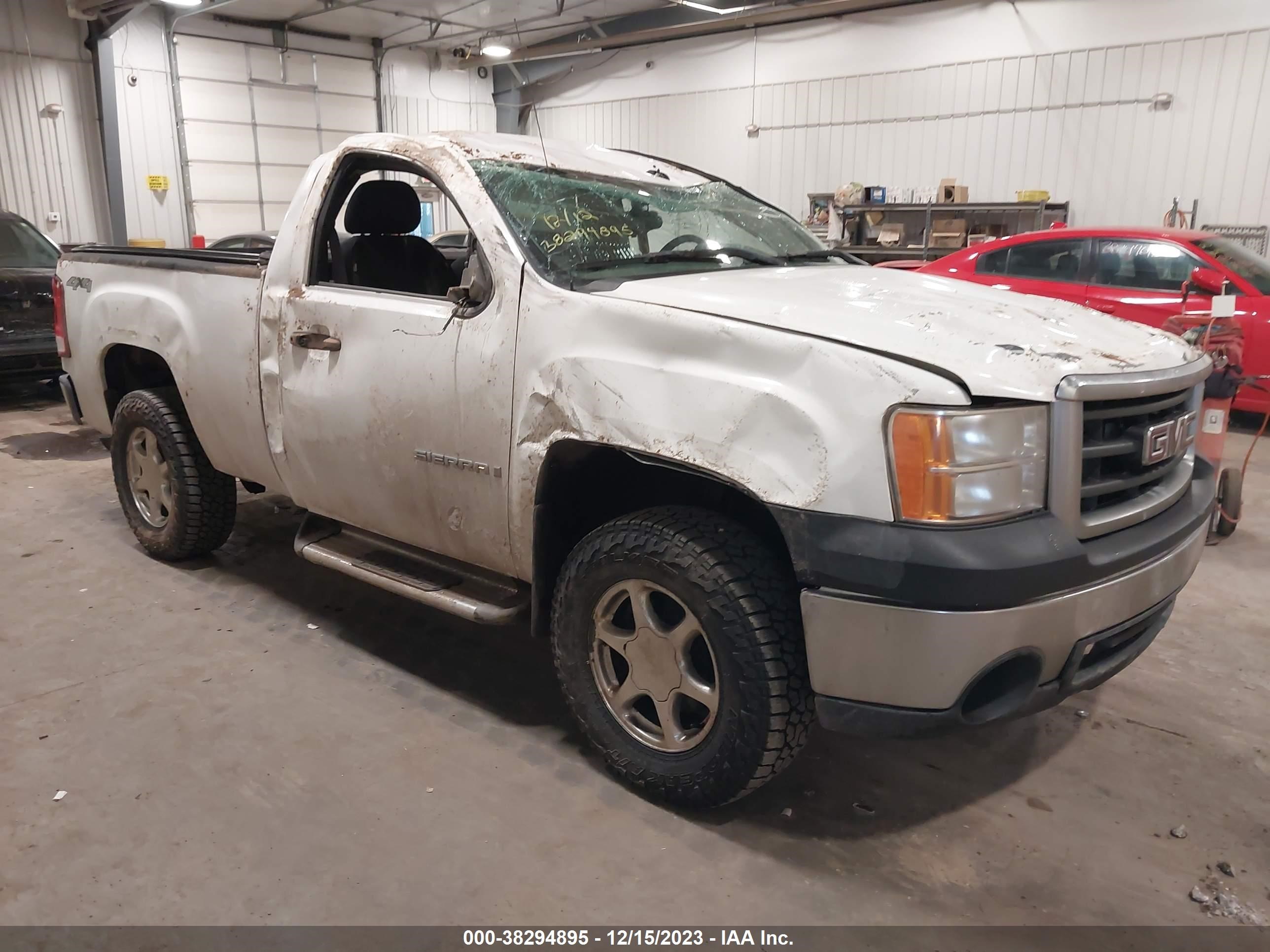 GMC SIERRA 2008 1gtek14x68z117456