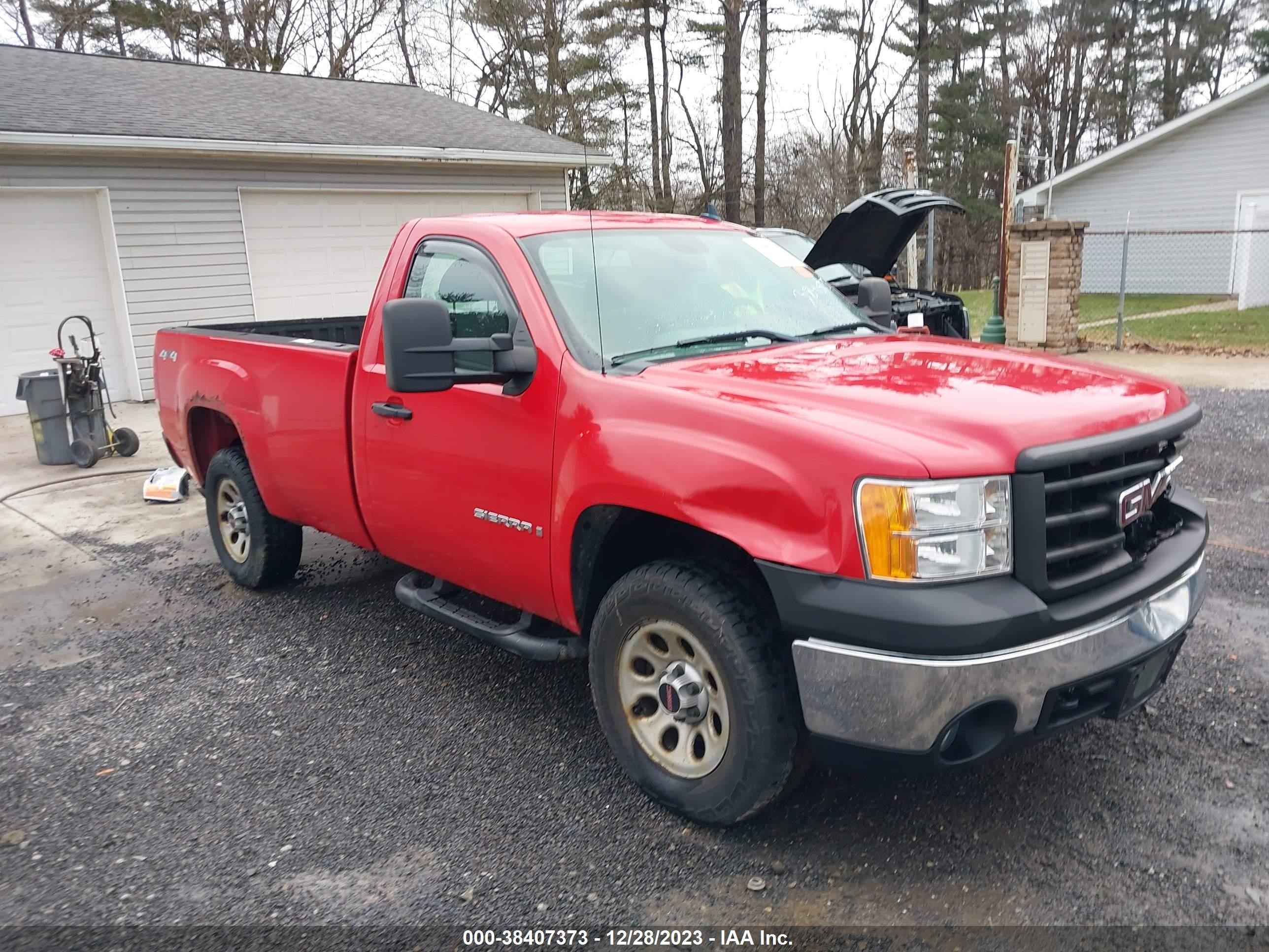 GMC SIERRA 2008 1gtek14x68z188334