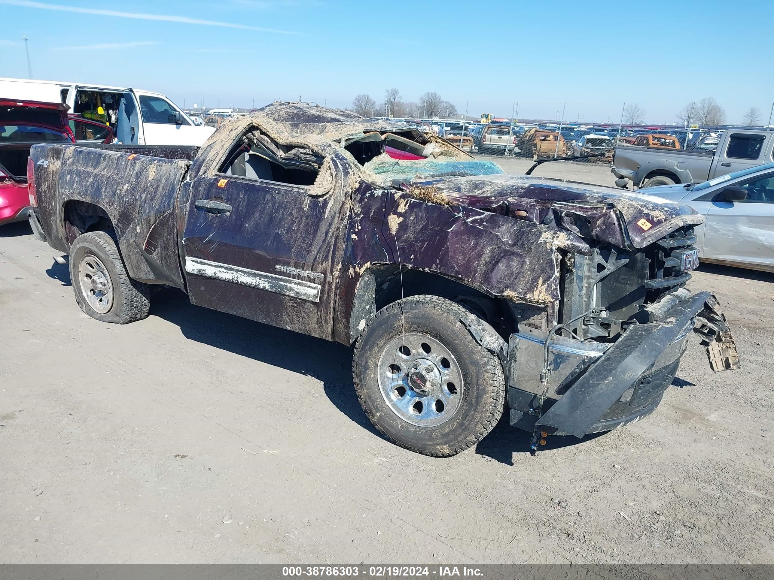 GMC SIERRA 2008 1gtek14x68z222563