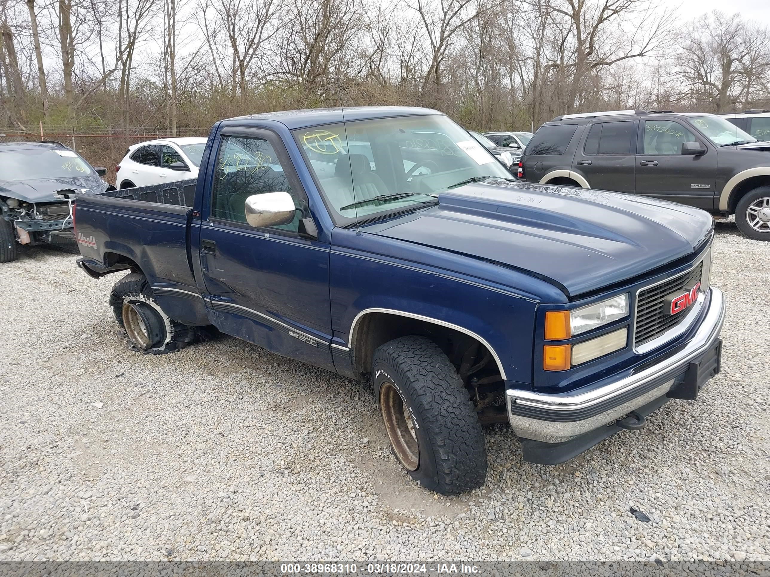 GMC SIERRA 1994 1gtek14zxrz539829