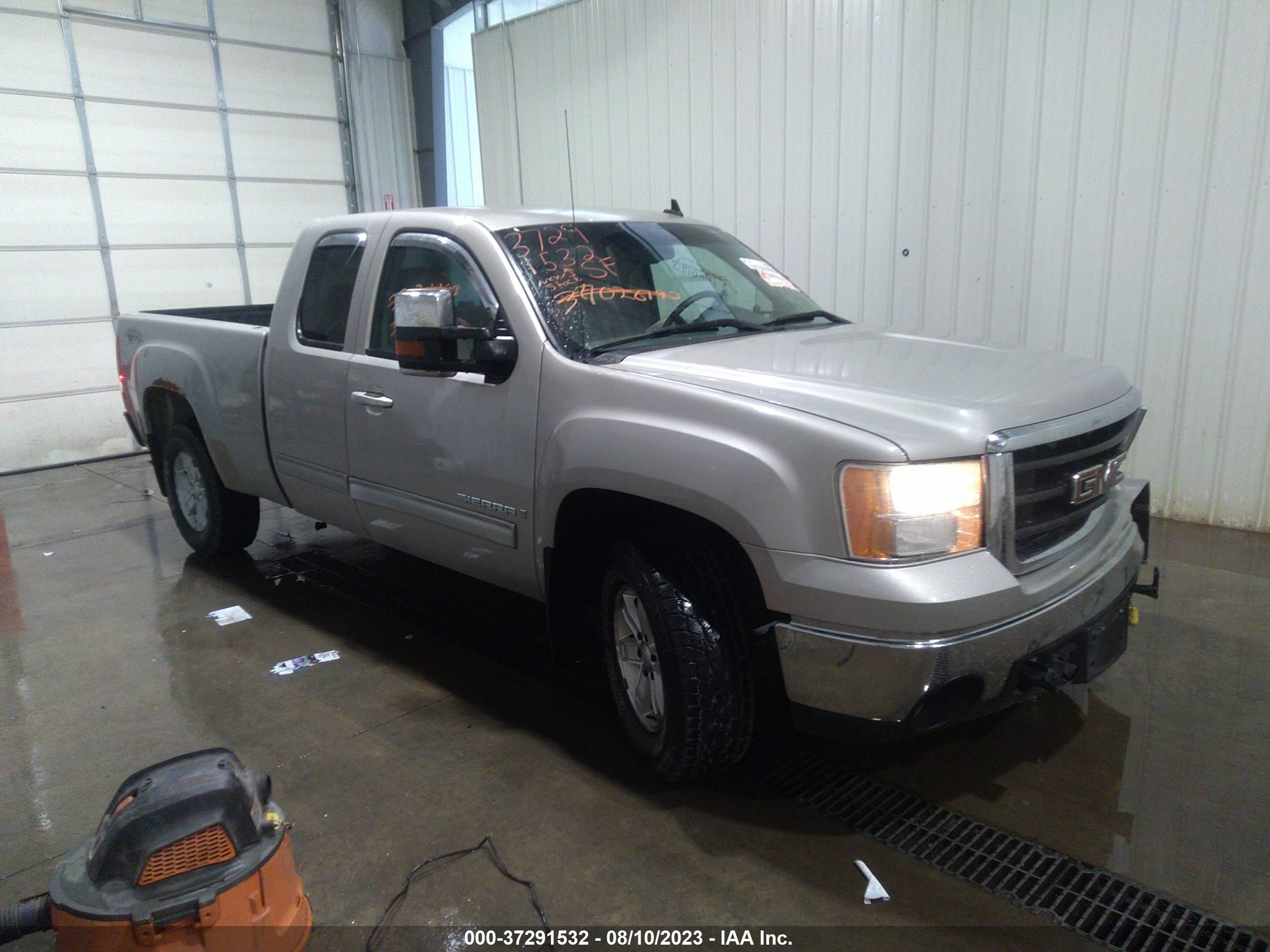 GMC SIERRA 2008 1gtek19038z155495