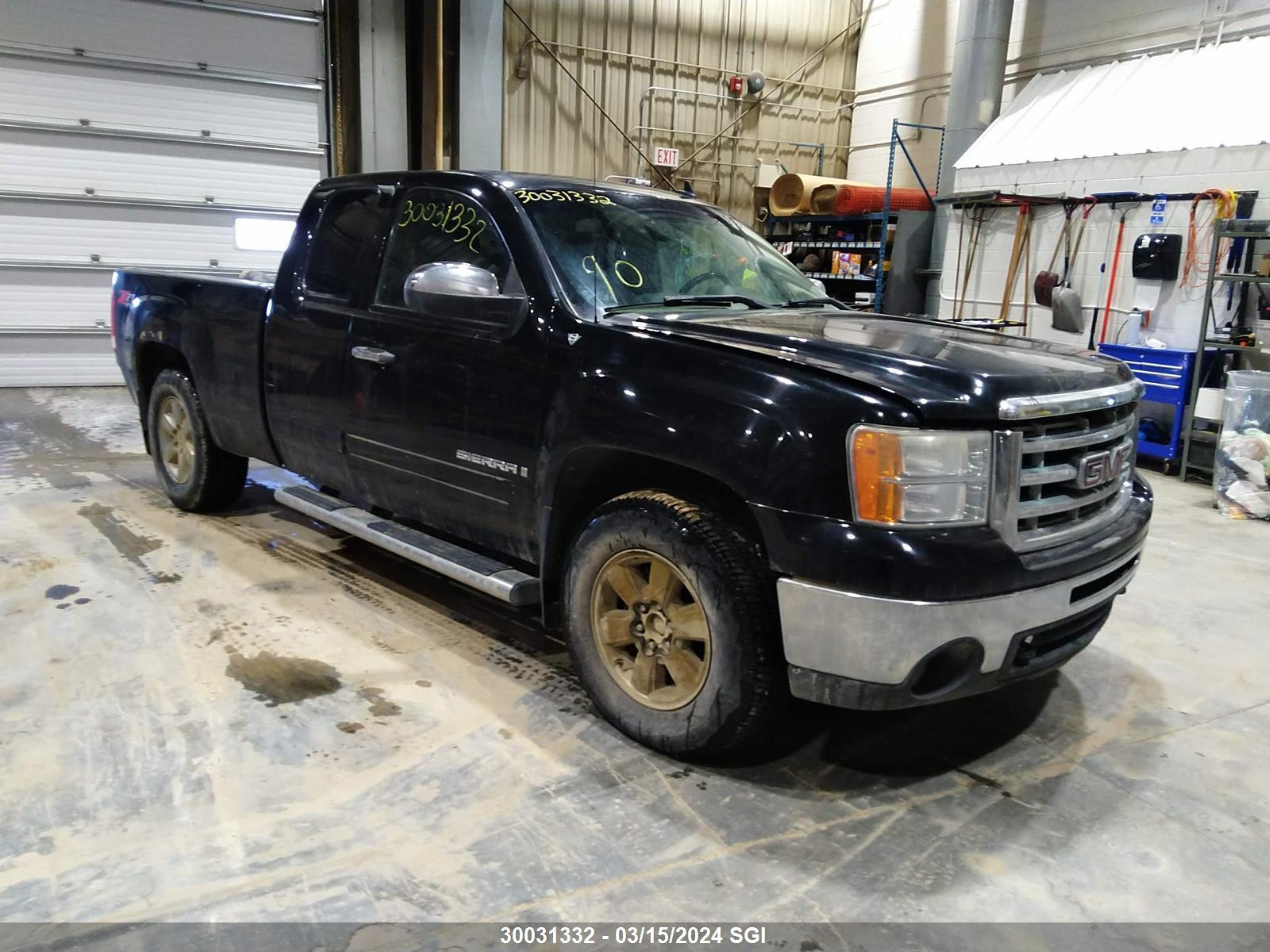 GMC SIERRA 2009 1gtek19039z245344