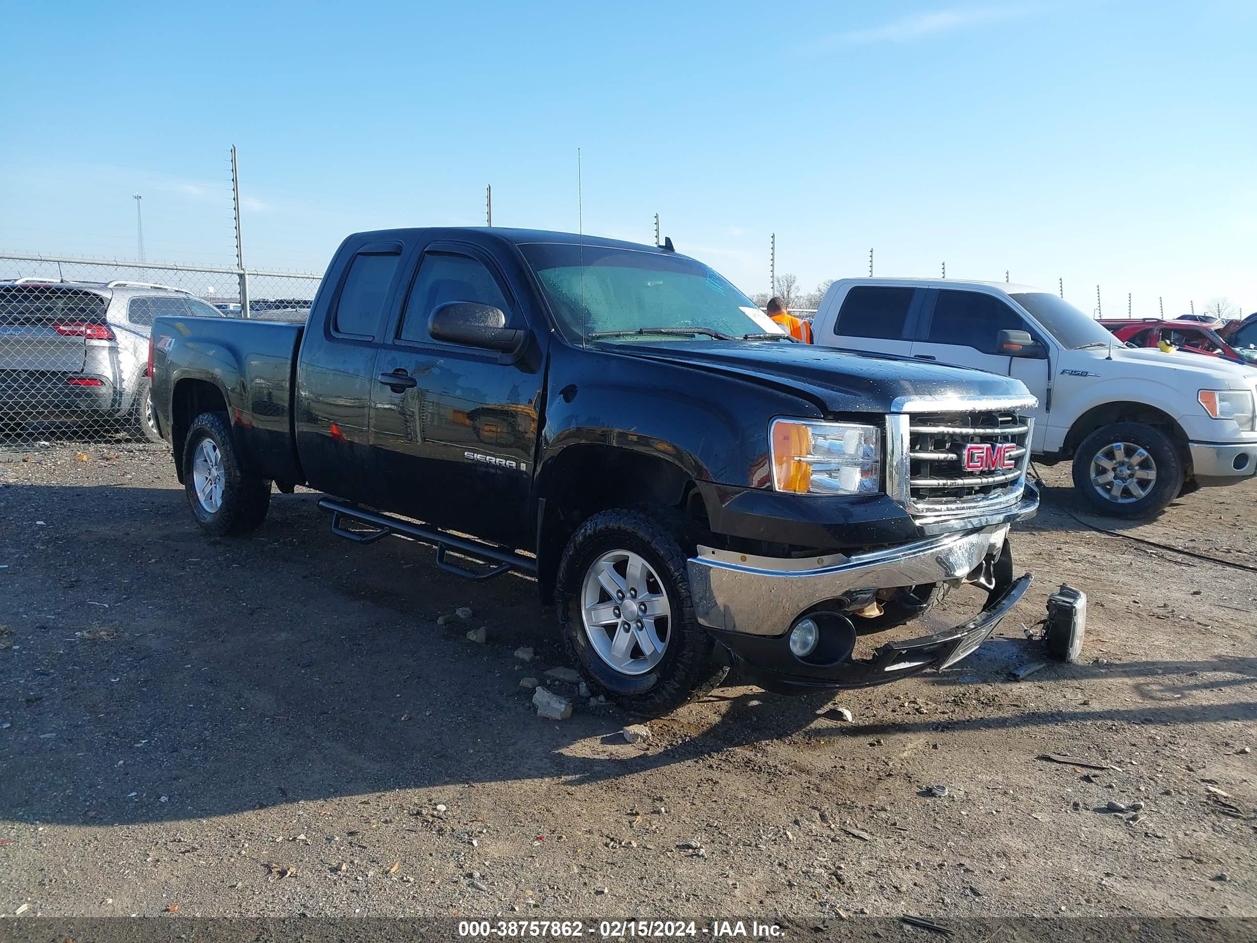 GMC SIERRA 2008 1gtek19048z196587