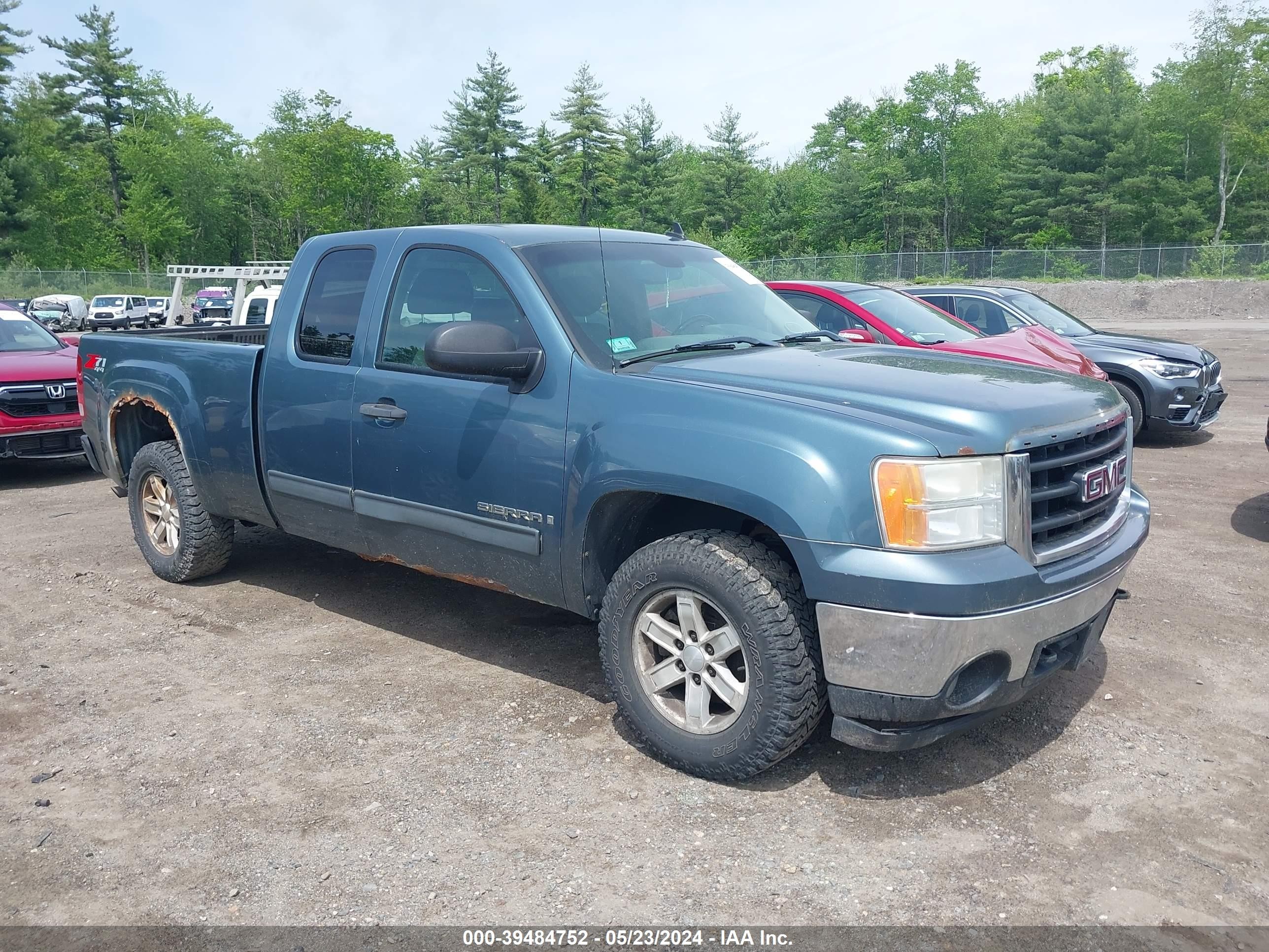 GMC SIERRA 2008 1gtek19078z162952