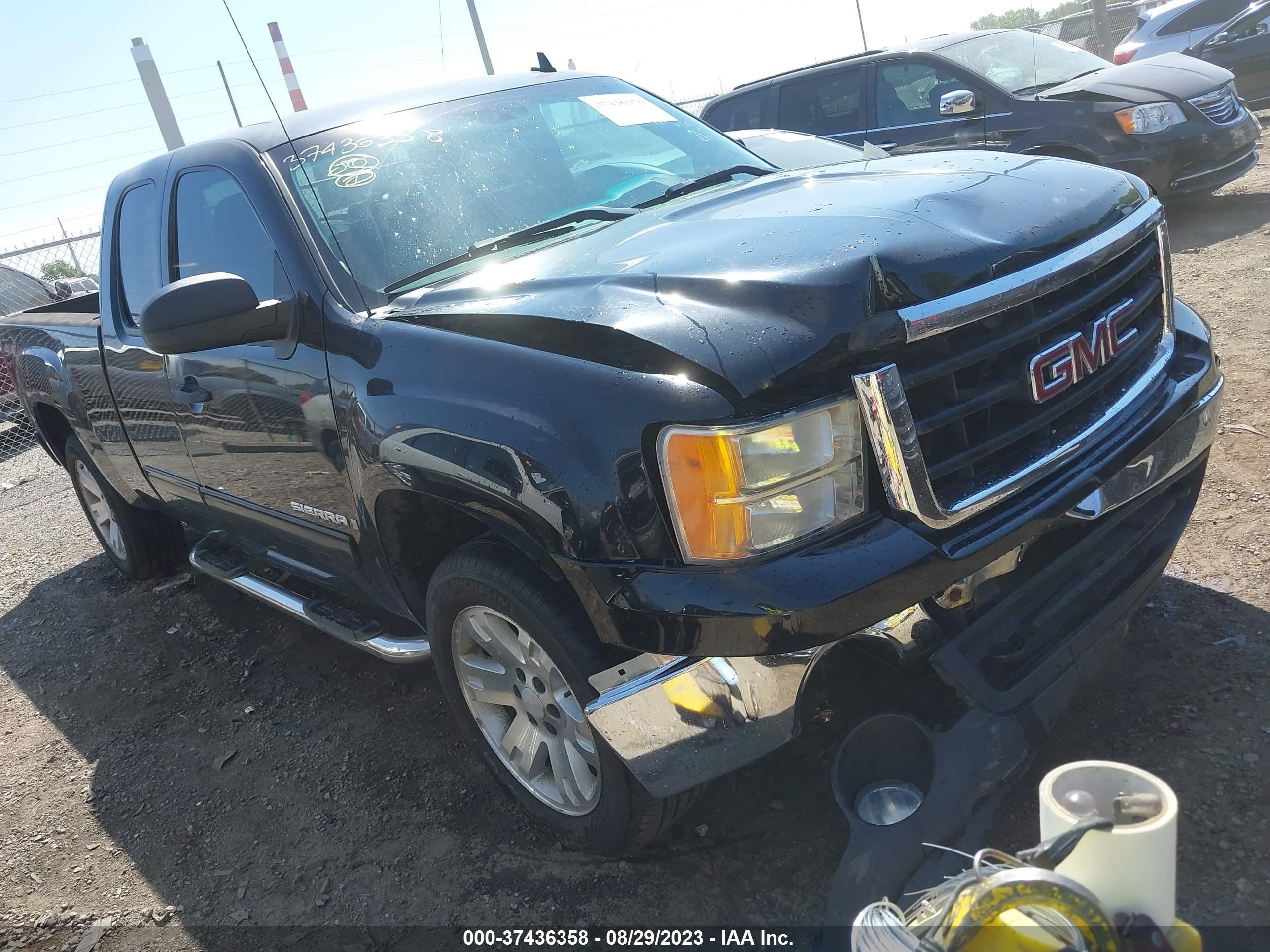 GMC SIERRA 2008 1gtek19078z275509